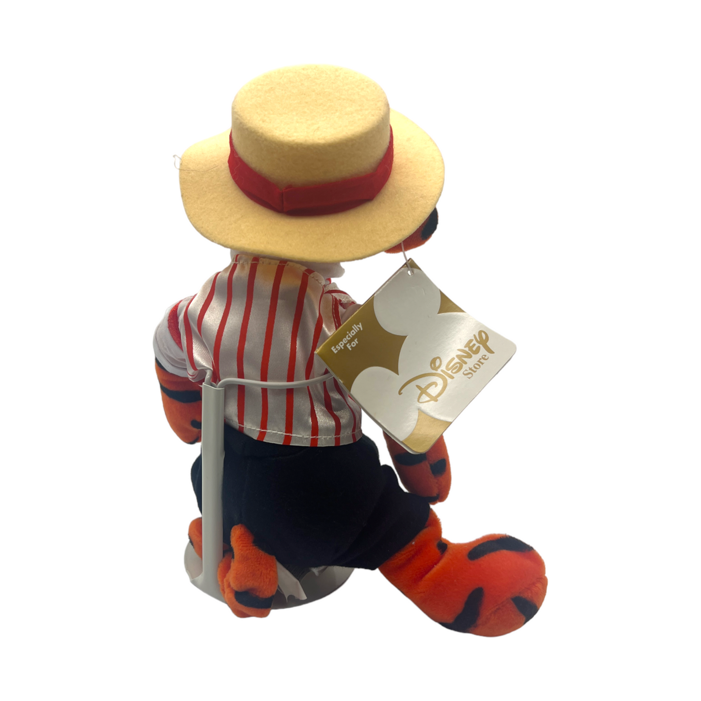 Disney Store - Barbershop Tigger Mini Bean Bag - With Tag - 9"