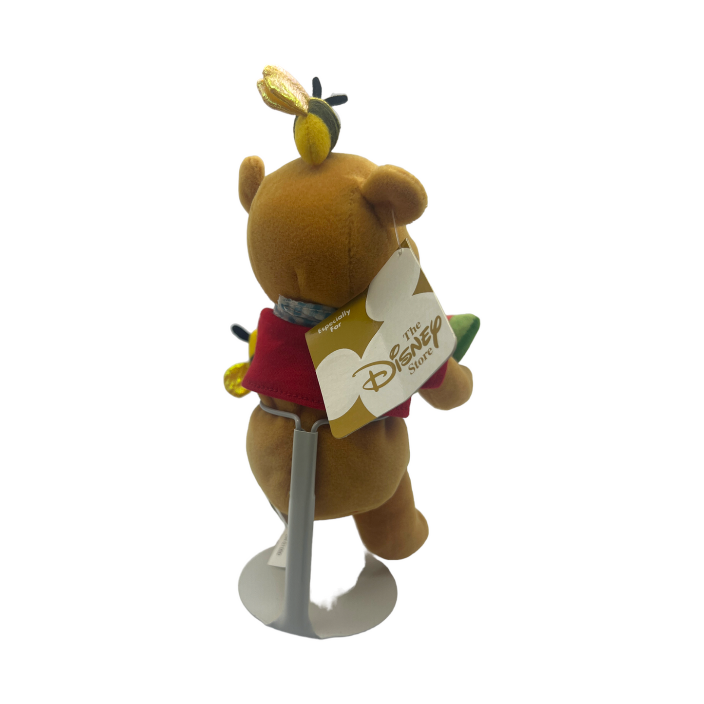 Disney Store - Summer Fun Pooh Mini Bean Bag - With Tag - 8"
