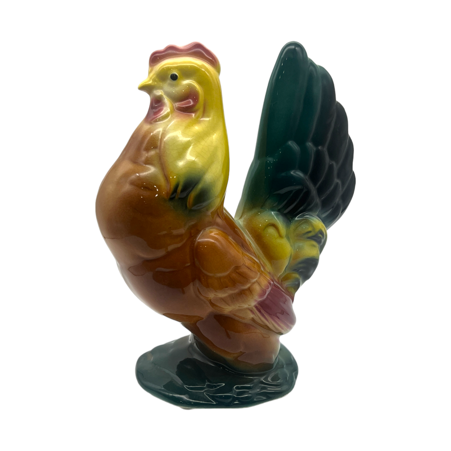 Royal Copley - Hen Figurine - Vintage - 7"