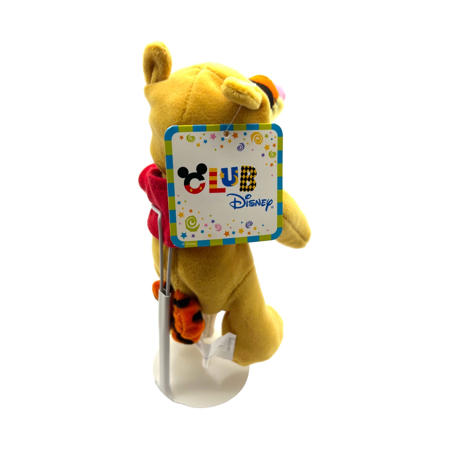Club Disney - Tigger As Pooh Mini Bean Bag - With Tag - 8"