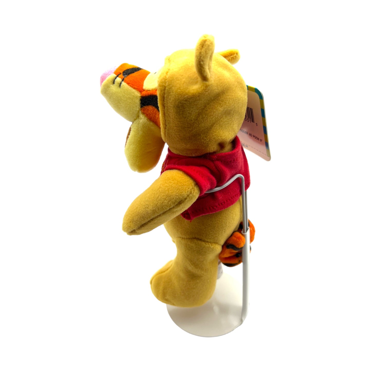 Club Disney - Tigger As Pooh Mini Bean Bag - With Tag - 8"