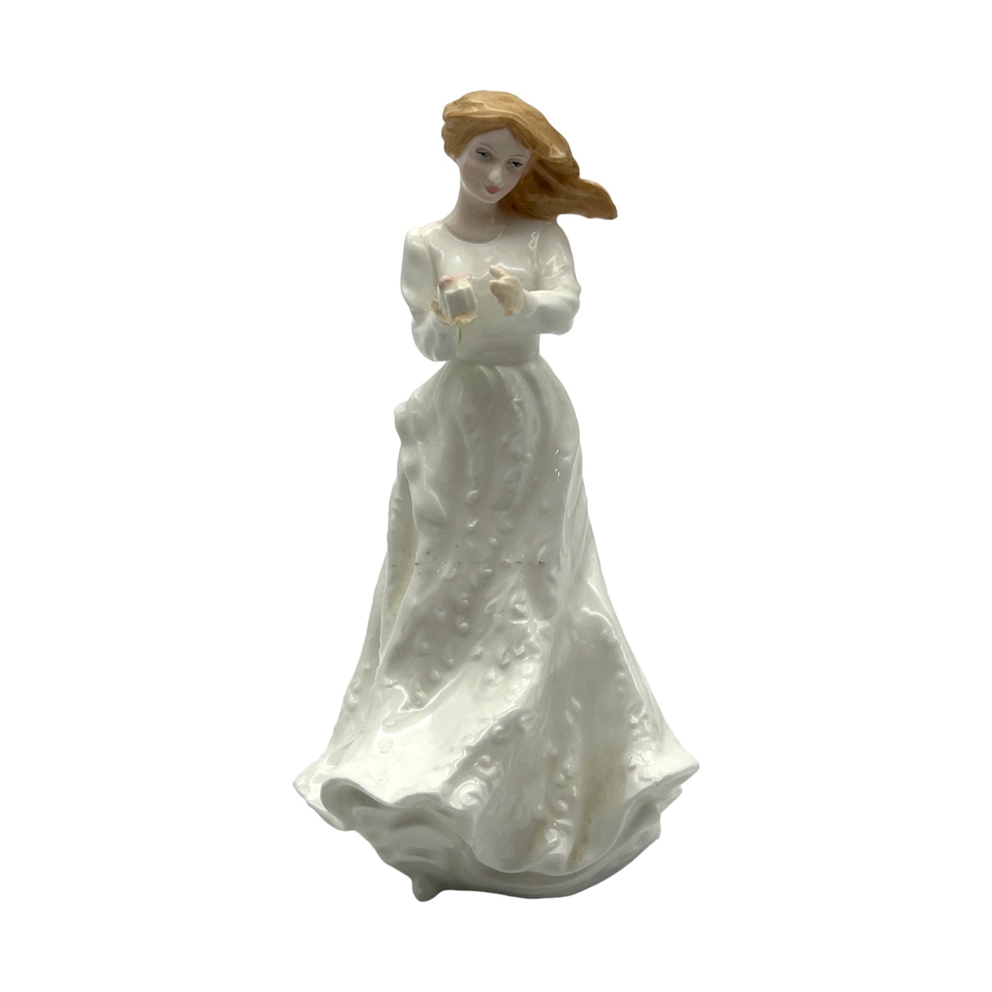Royal Doulton Bone China - Sentiments - Thank You Figurine - 6"