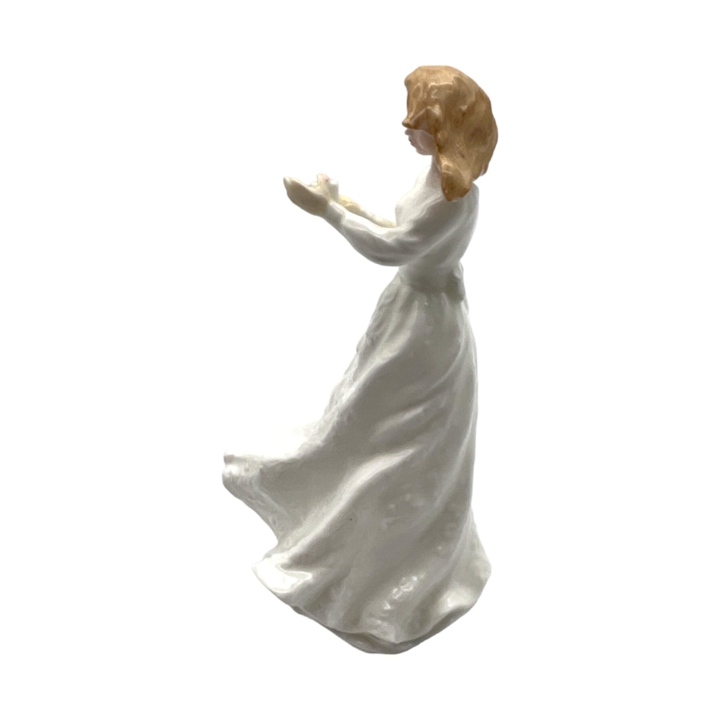 Royal Doulton Bone China - Sentiments - Thank You Figurine - 6"