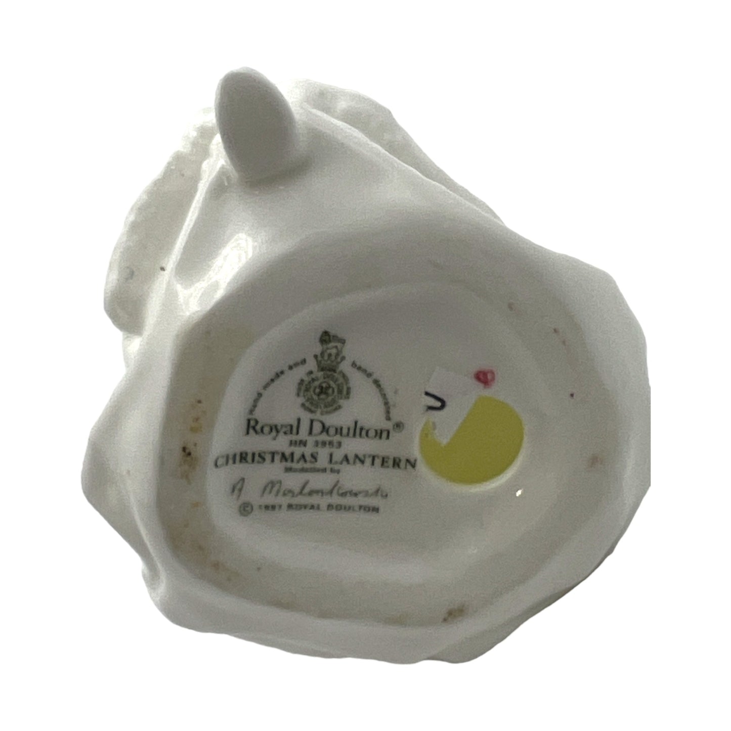 Royal Doulton Bone China - Lady With Lantern Figurine - Christmas Lantern - 6"