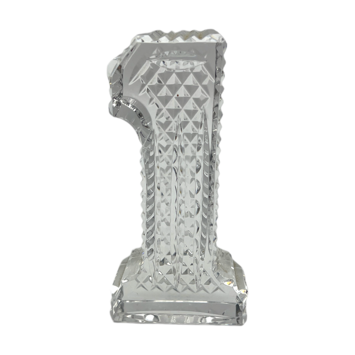Waterford Crystal - #1 Paperweight Figurine - 5"