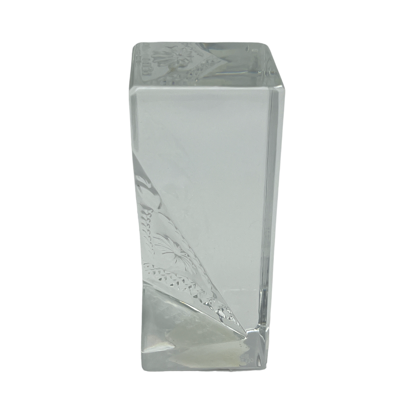 Waterford Crystal - 2001 Times Square Hope For Abundance Prism - Retired - 4.5"