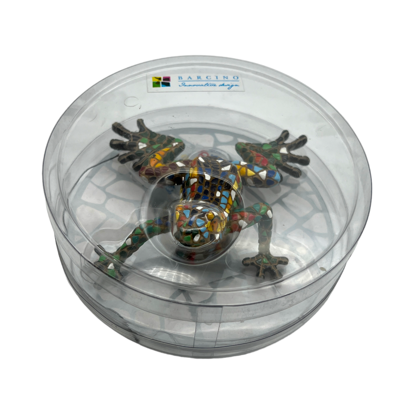 Barcino Design -Frog Sculpture - Retired - 2007 - Original Packaging - 2"