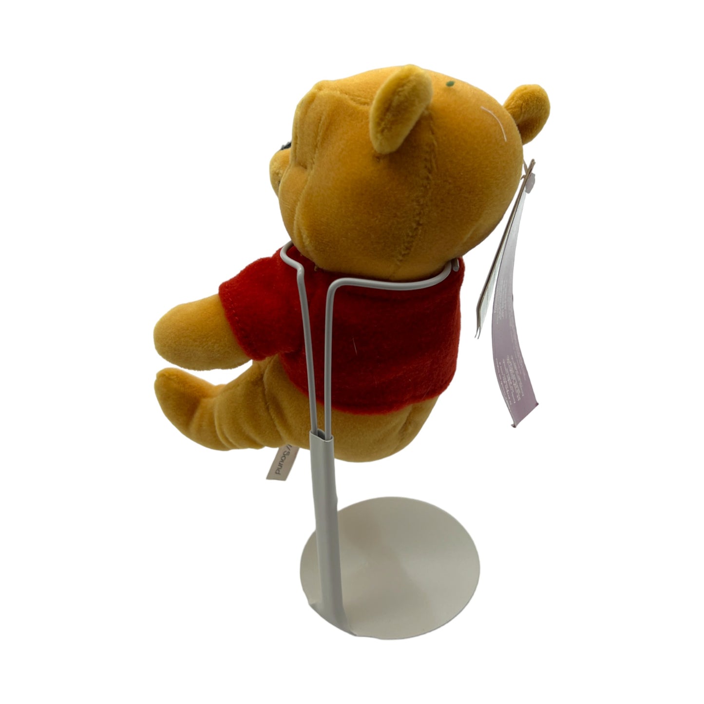 Disney Store - Pooh W/Sound Mini Bean Bag - With Tag - 8"