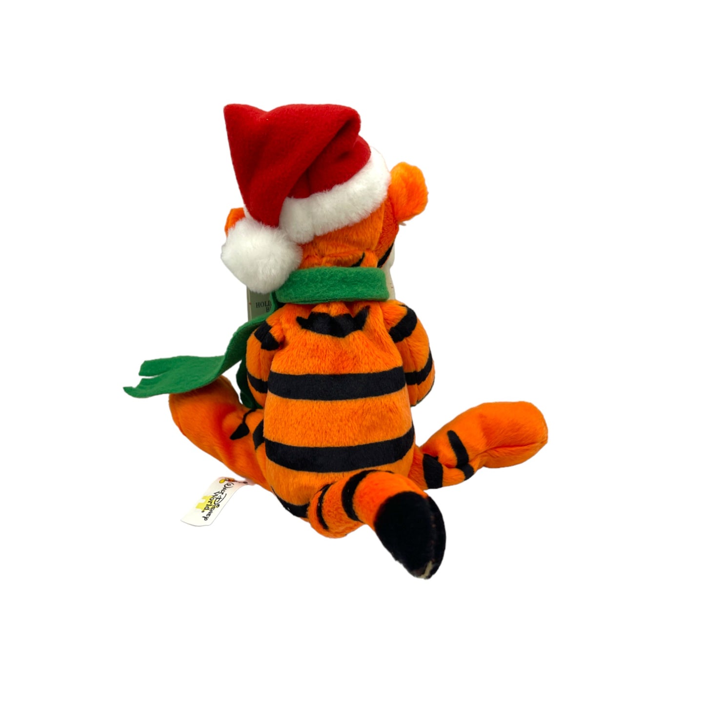 Disney Store - Holiday Tigger - Mini Bean Bag - Vintage - 12"