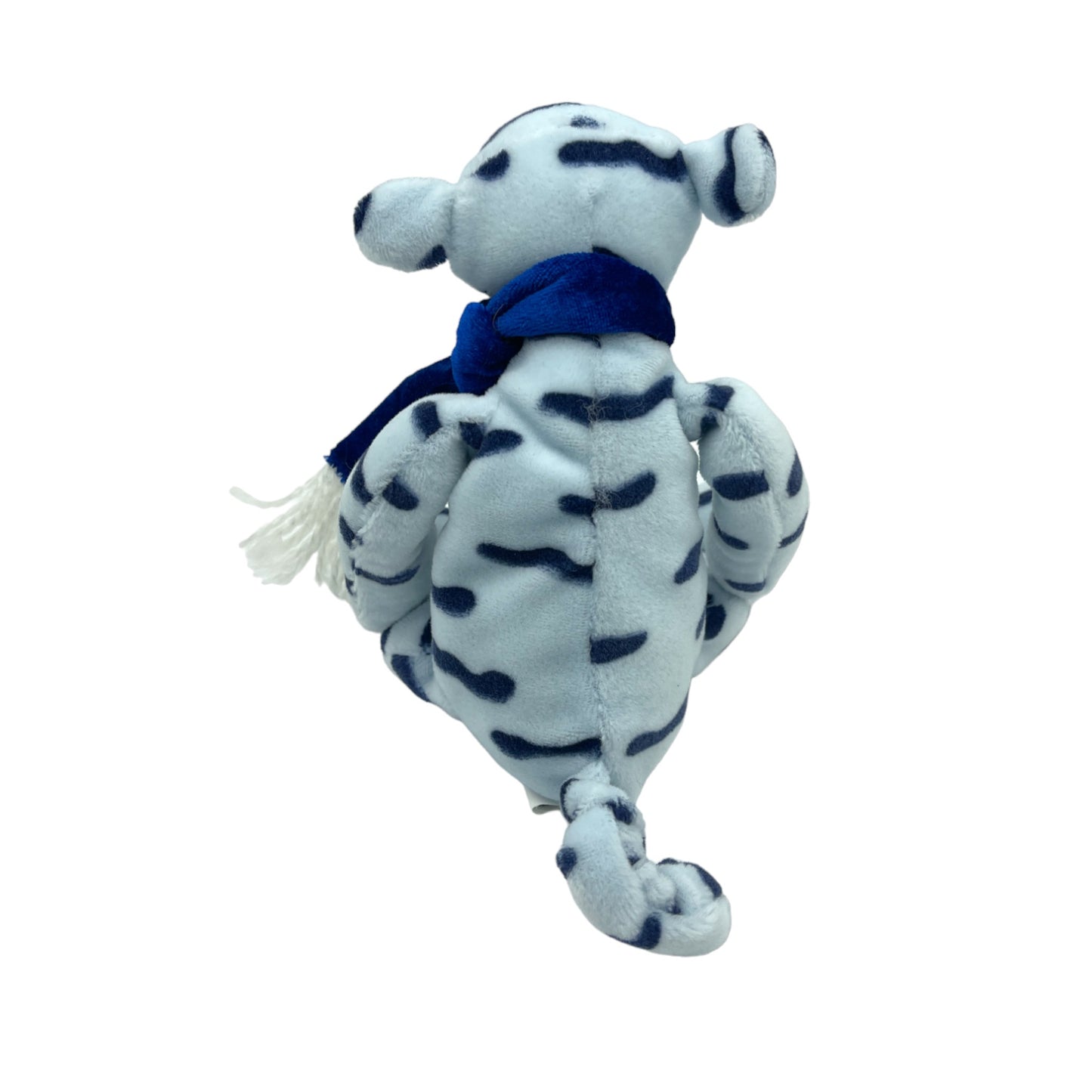 Disney Store - Ice Blue Tigger - Mini Bean Bag - Vintage - 9"