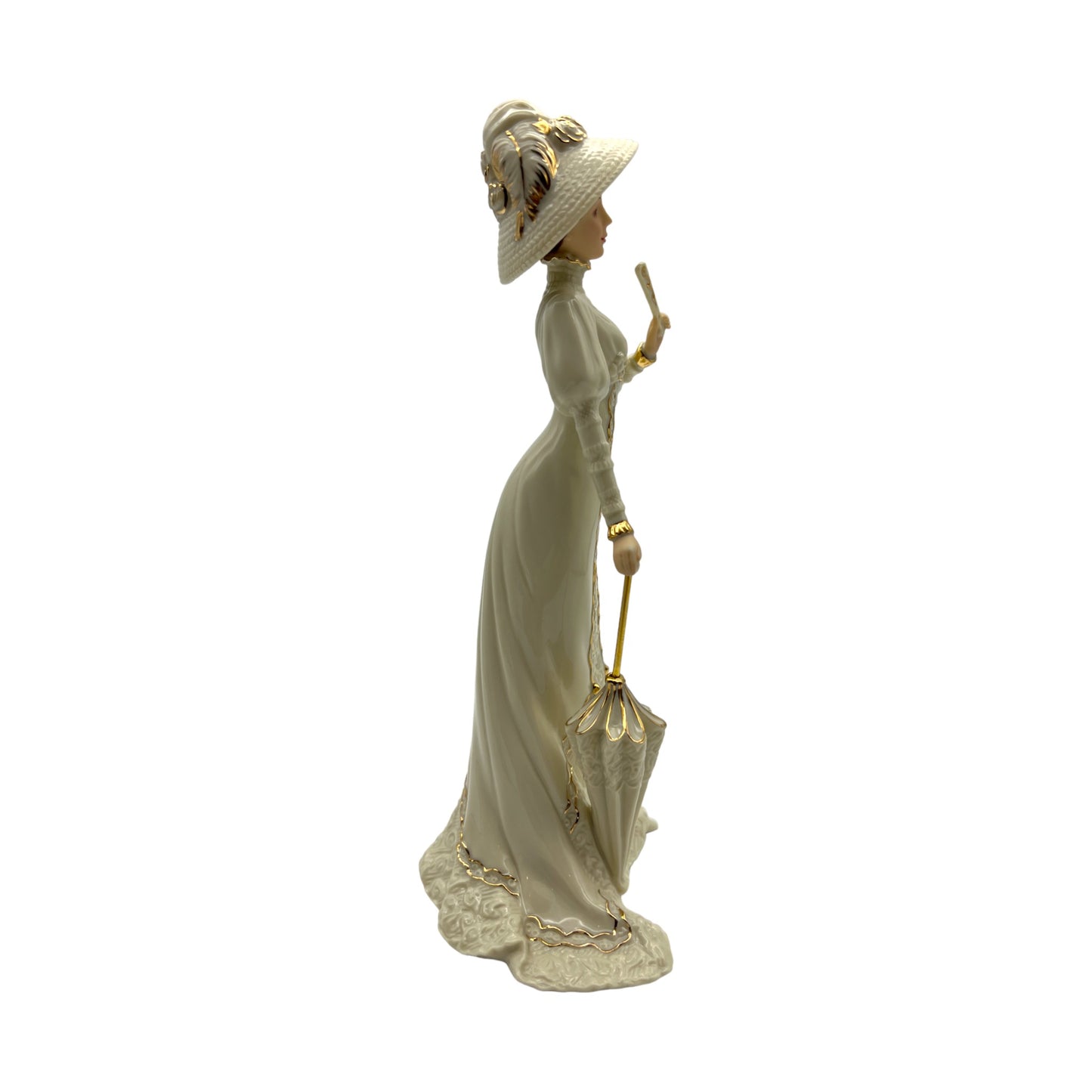 Lenox - Afternoon At Ascot Figurine - Victorian Ladies Of Fashion Collection - Original Box - 9.25"