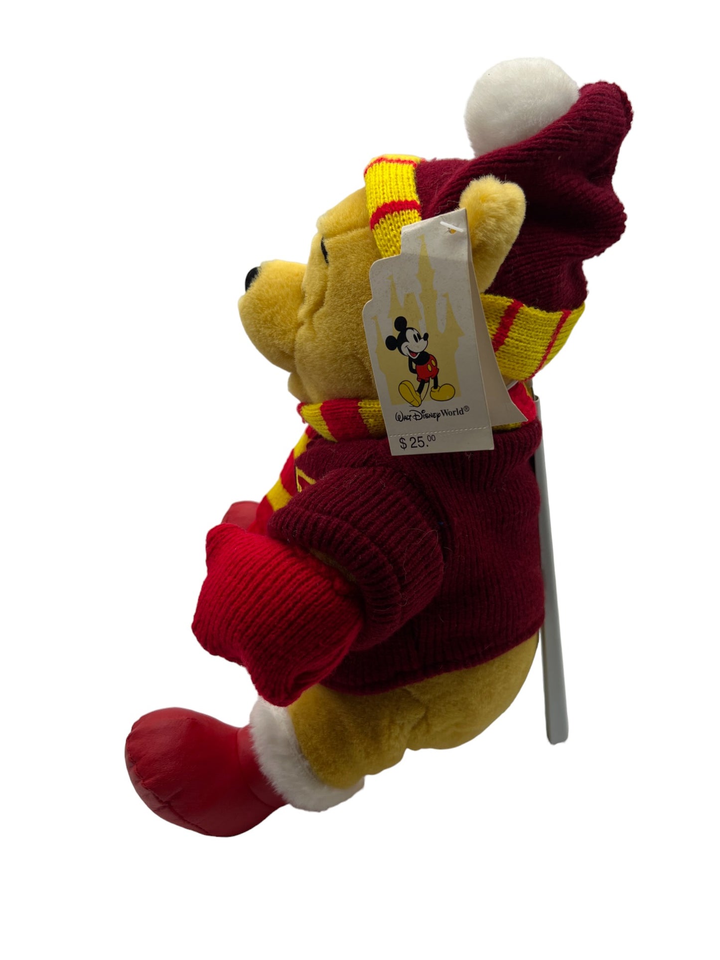 Disney Store - Holiday Pooh - Vintage - 14"