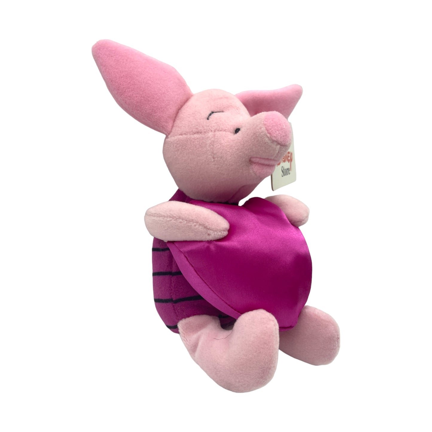 Disney Store London - Valentine Piglet - Mini Bean Bag - Vintage - 8"
