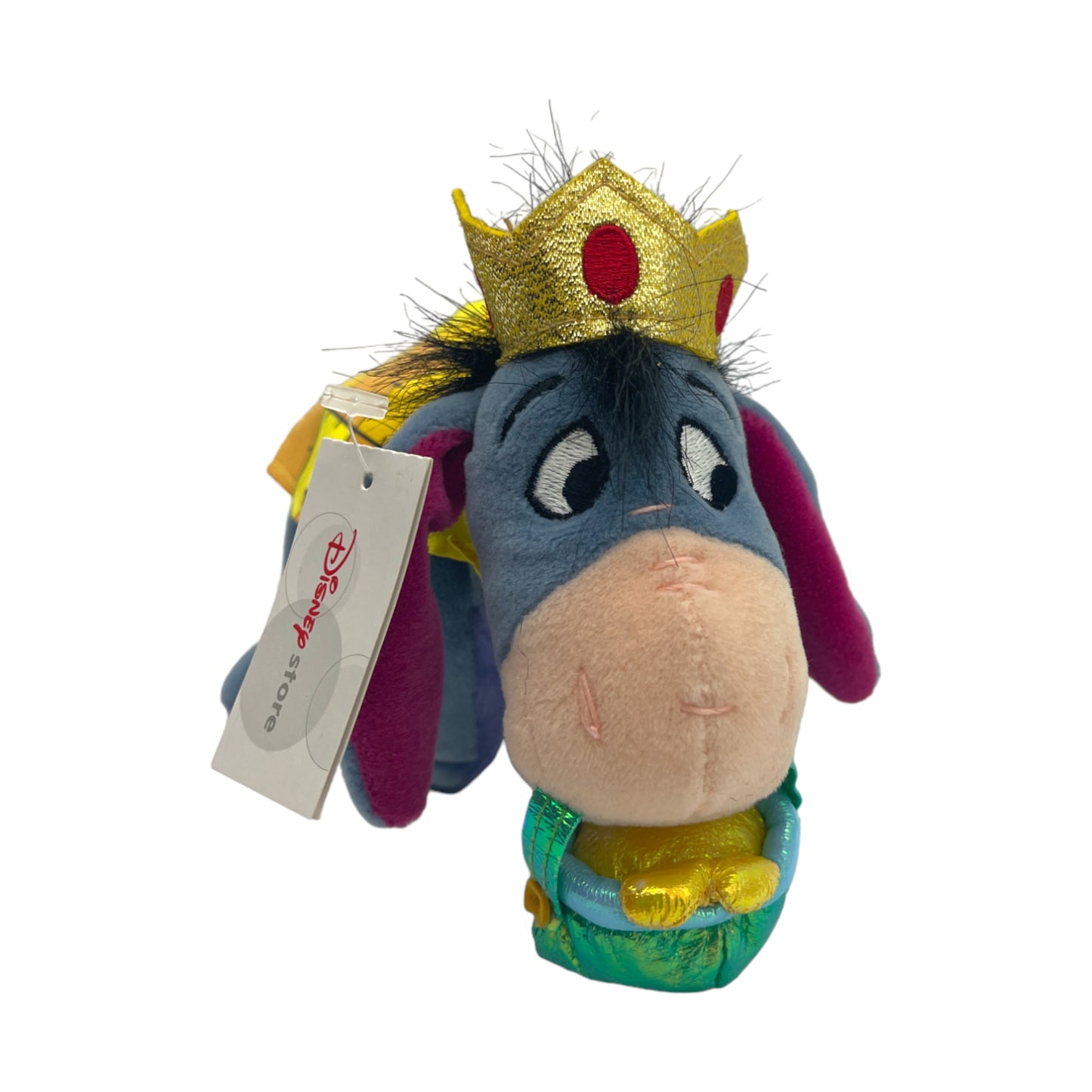 Disney Store London - 2001 Three Kings Eeyore - With Tag - Vintage - 8"