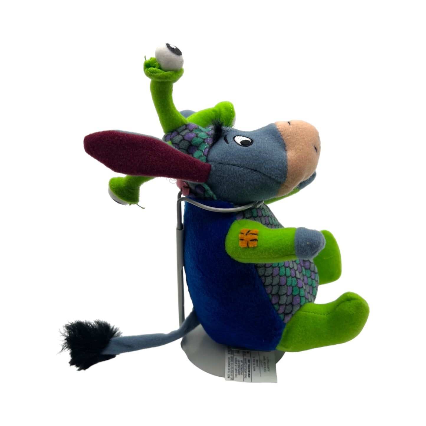 Disney Store - Mini Bean Bag Monster Eeyore - Vintage - 8"