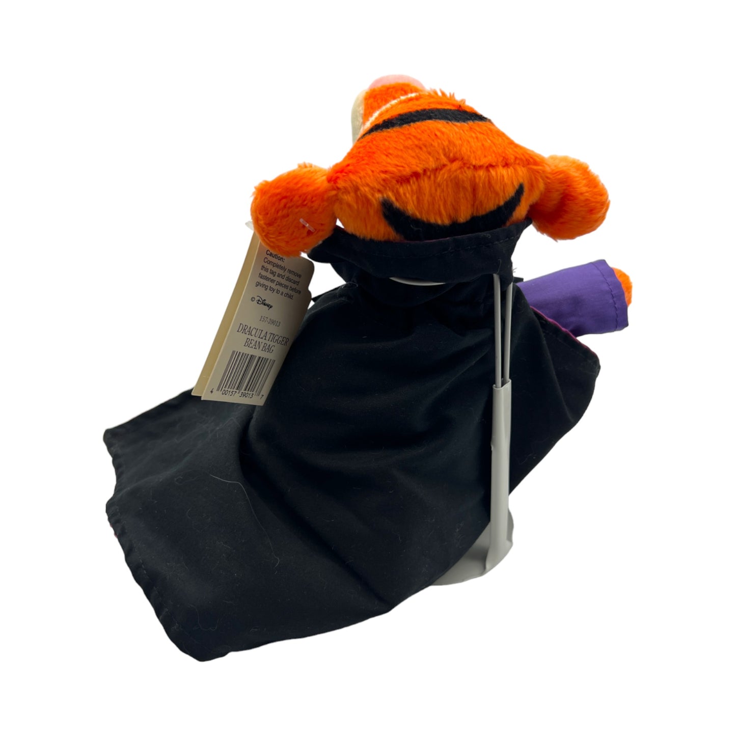 Walt Disney World - Halloween 1999 Dracula Tigger Bean Bag - Vintage - 8"