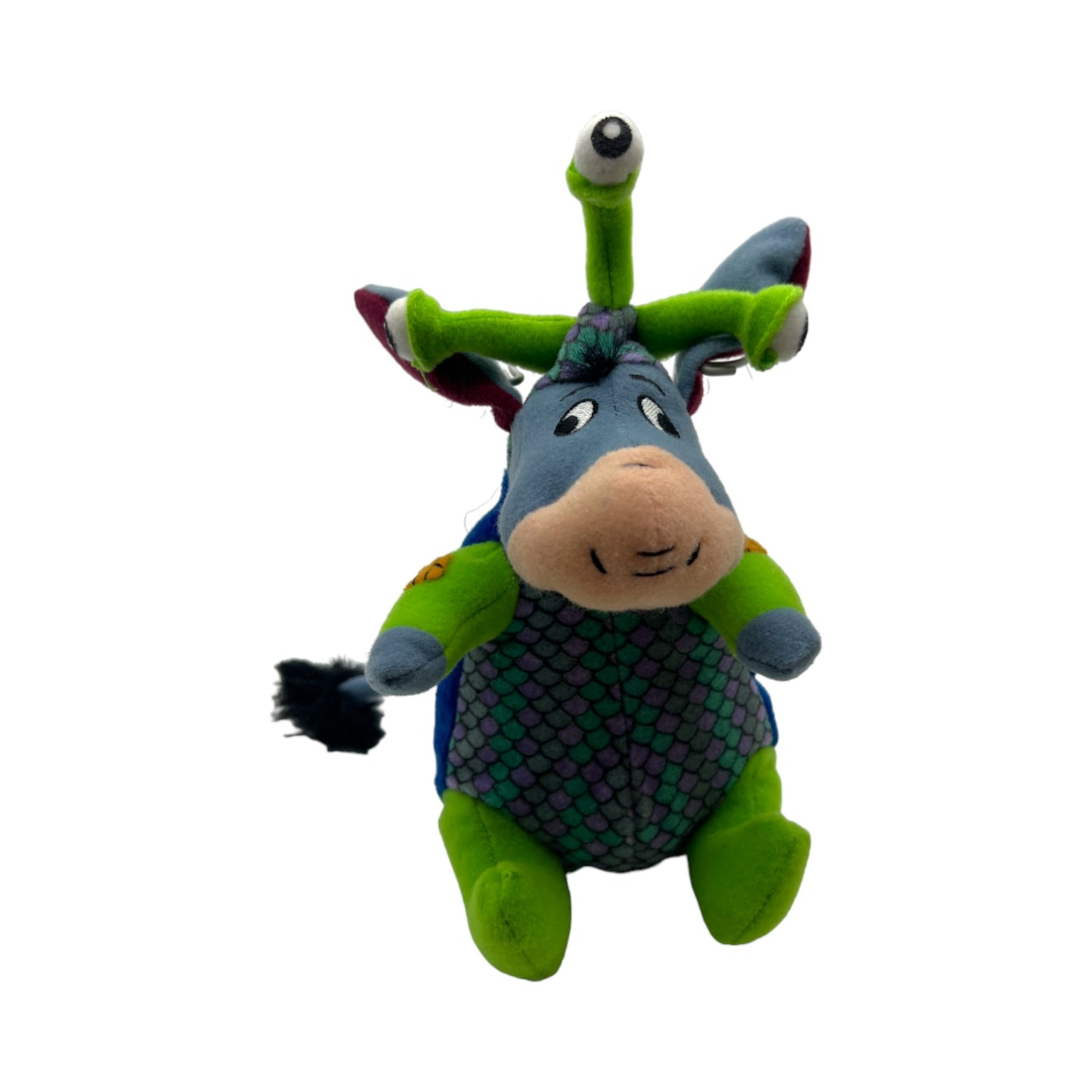 Disney Store - Mini Bean Bag Monster Eeyore - Vintage - 8"