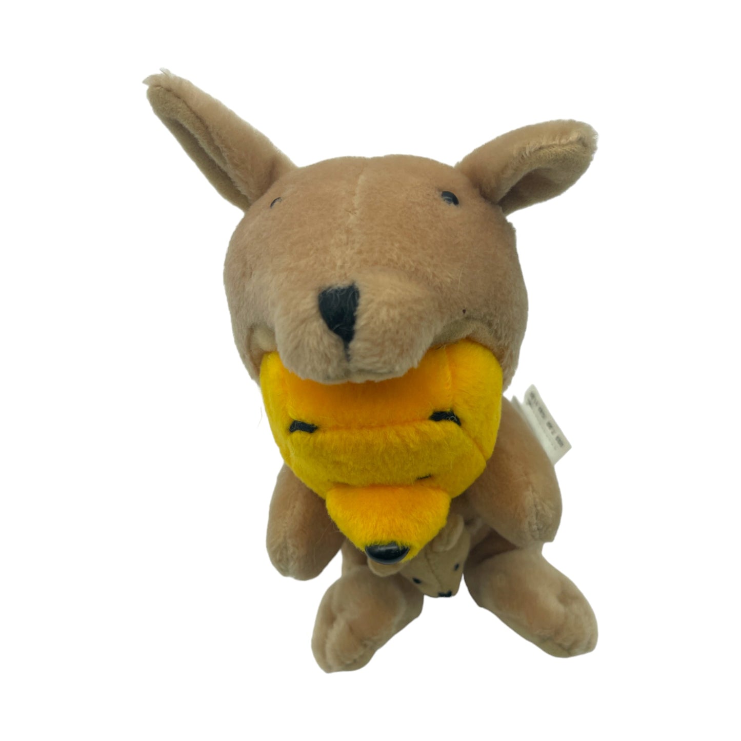 Disney Store - Pooh As Kangaroo - Mini Bean Bag - Vintage - 6"