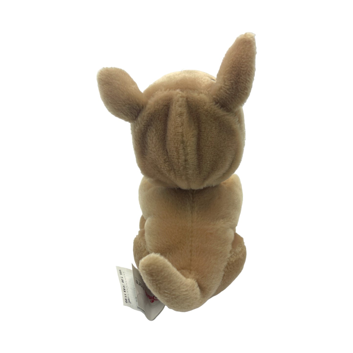 Disney Store - Pooh As Kangaroo - Mini Bean Bag - Vintage - 6"