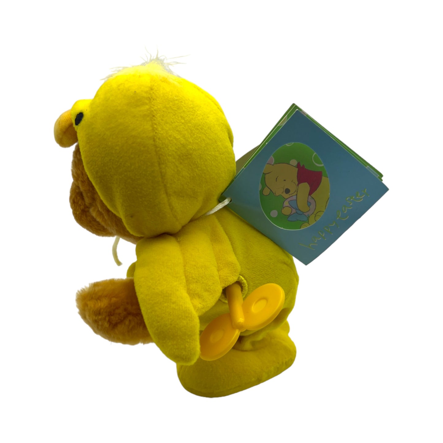 Disney Store - Easter Hopper Pooh as Baby Chick Wind Up - Vintage - 6"