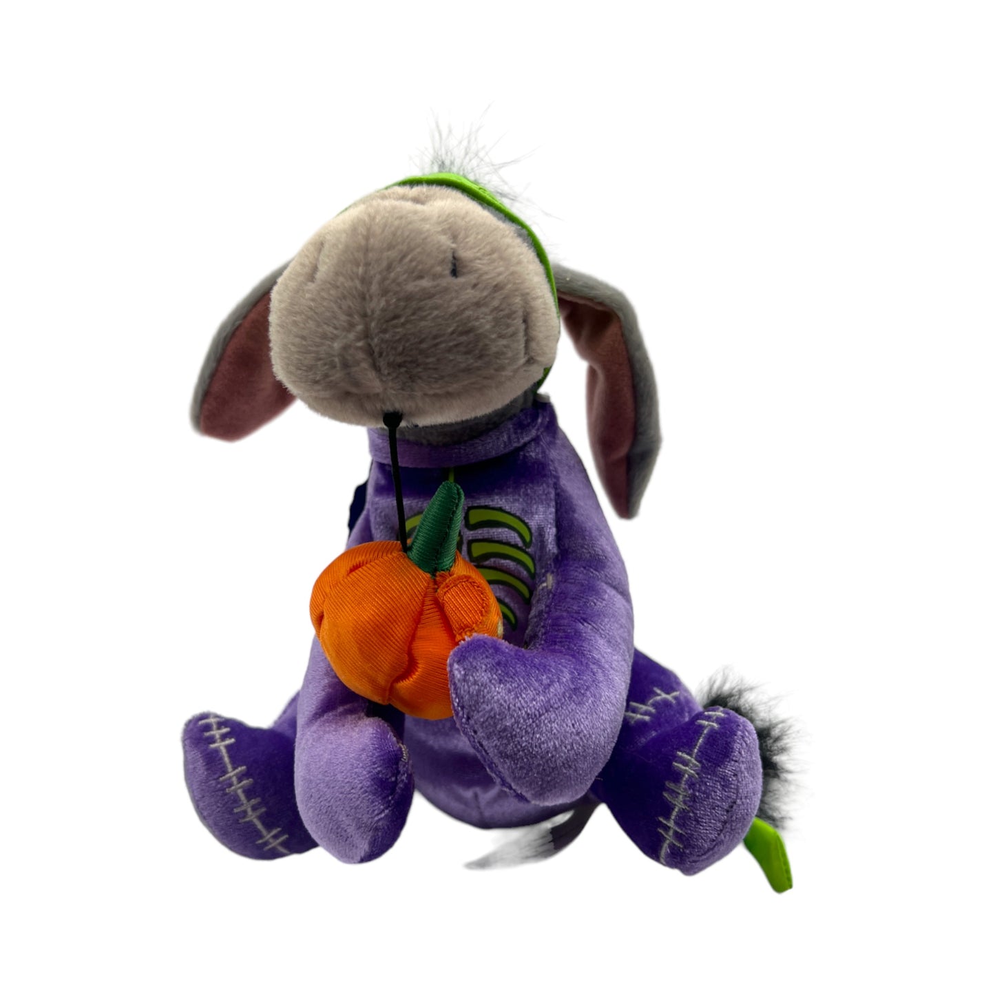 Disney Theme Park Edition - 2003 Halloween Eeyore Bean Bag - Vintage - 8"