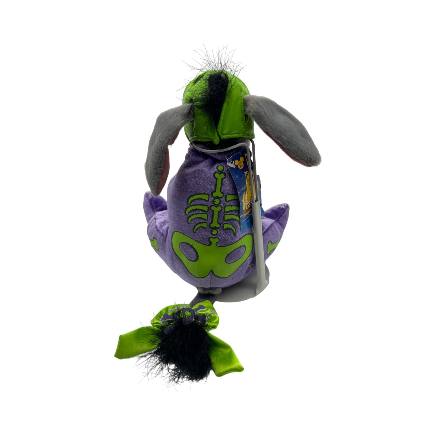 Disney Theme Park Edition - 2003 Halloween Eeyore Bean Bag - Vintage - 8"