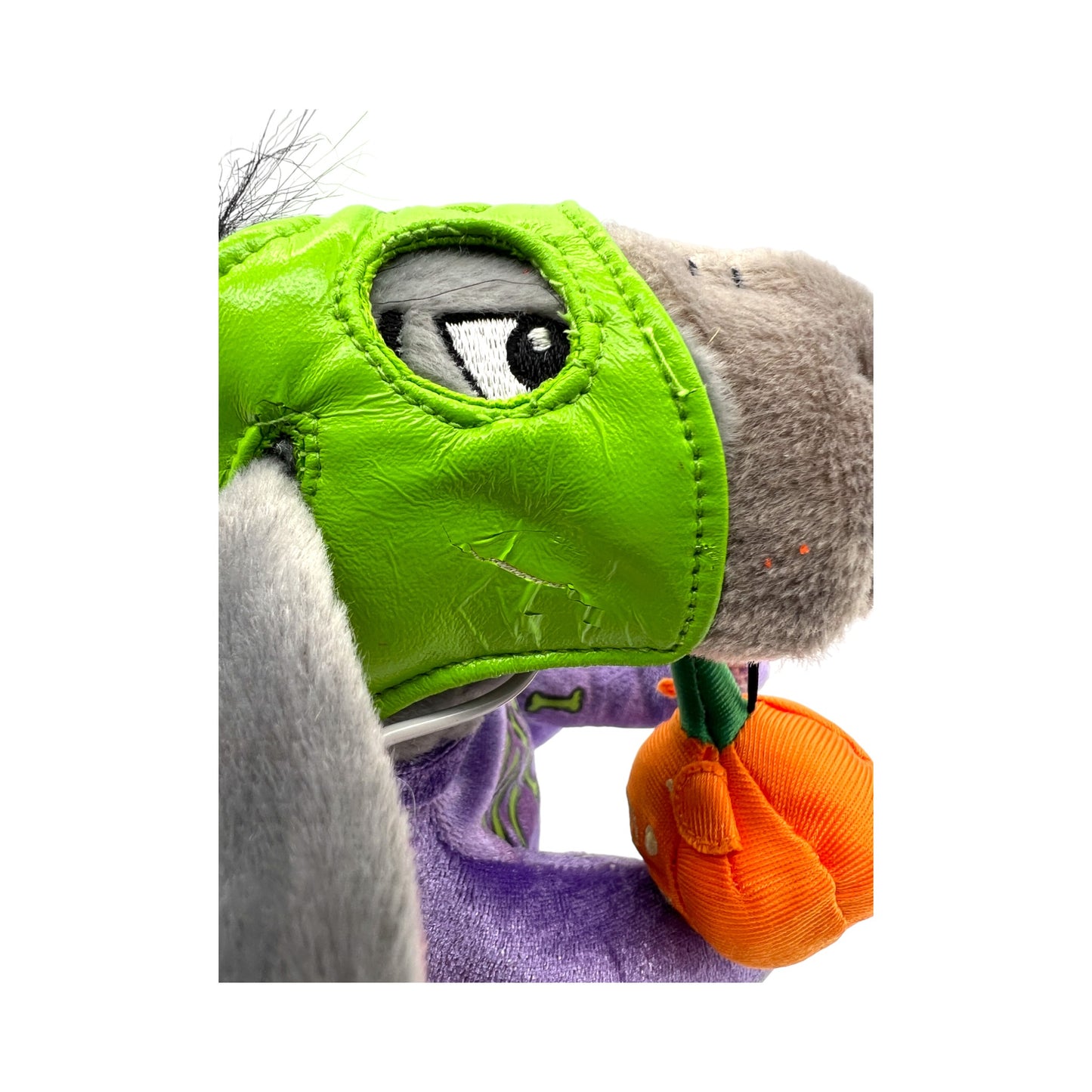 Disney Theme Park Edition - 2003 Halloween Eeyore Bean Bag - Vintage - 8"