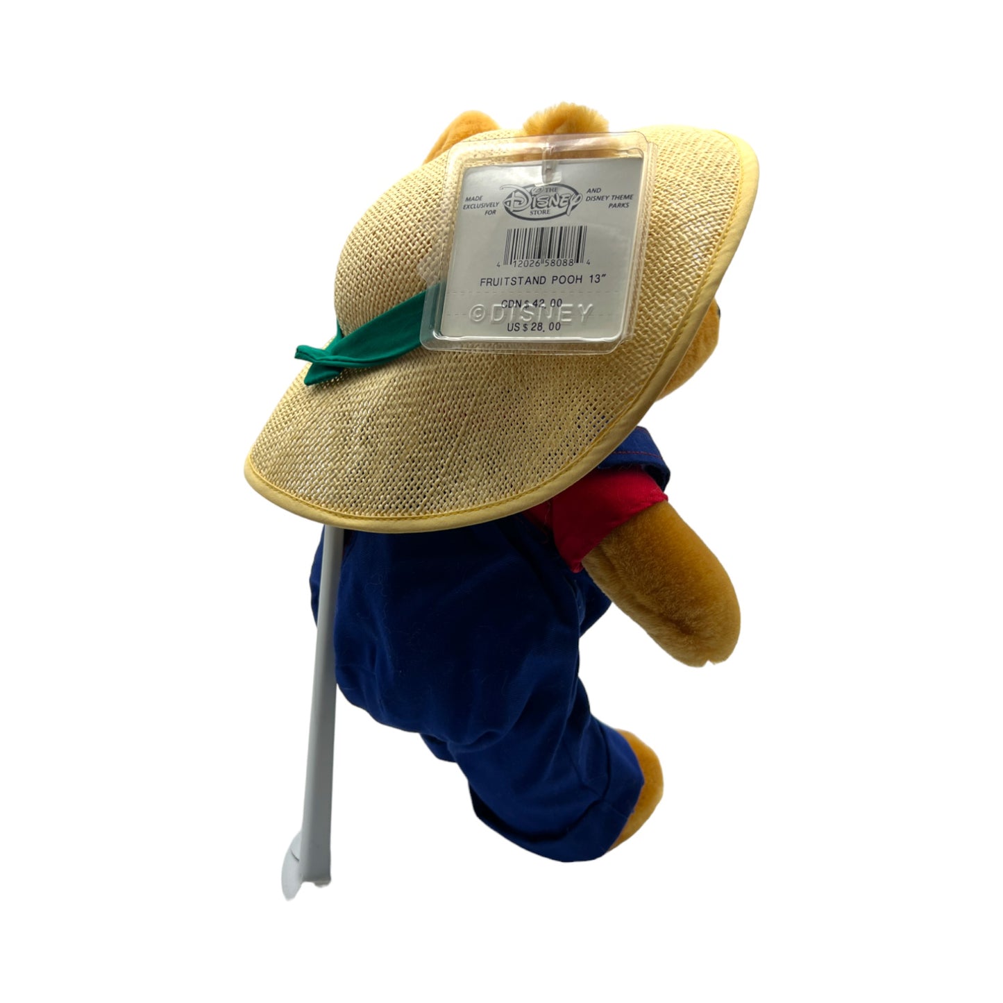 Disney Store - Fruit Stand Pooh - Vintage - 13"