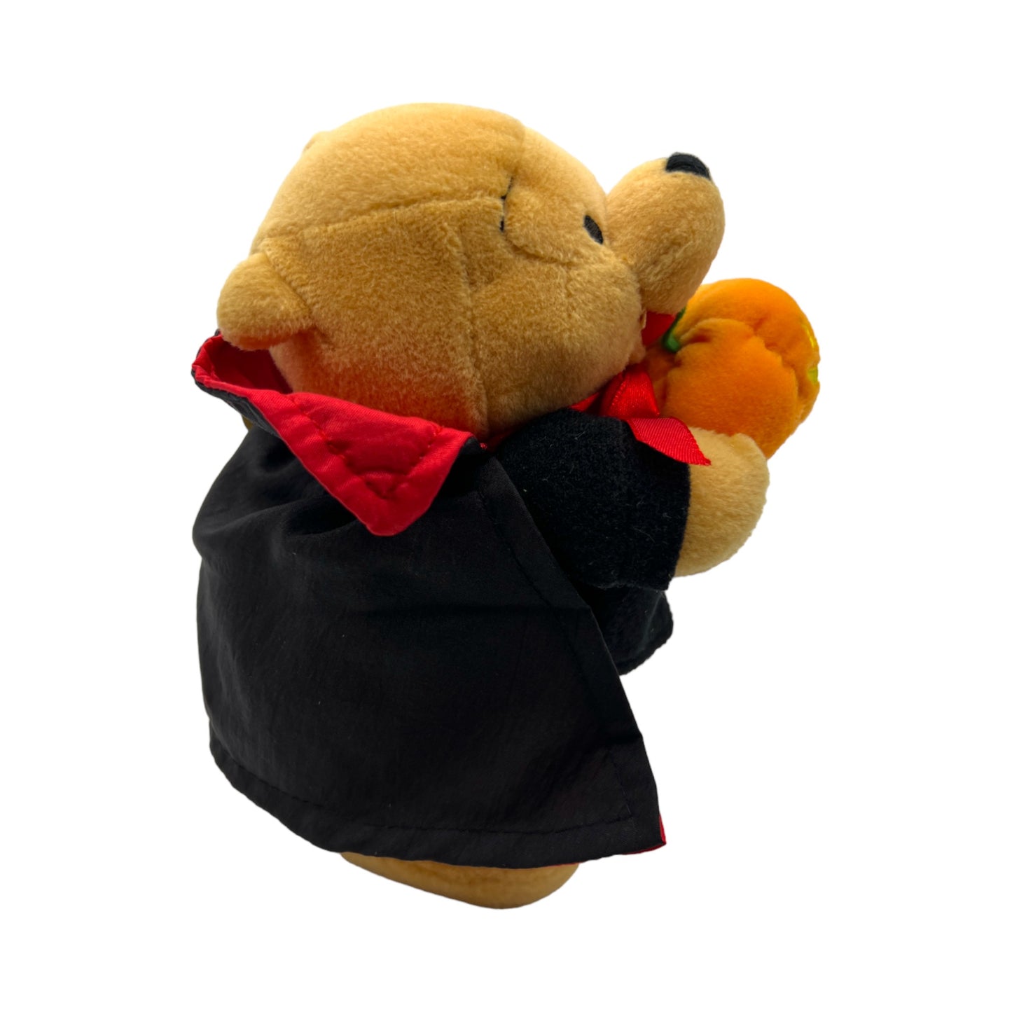 Disney Store - Halloween Hippity Hop Vampire Pooh Wind Up Plush - Vintage - 6"