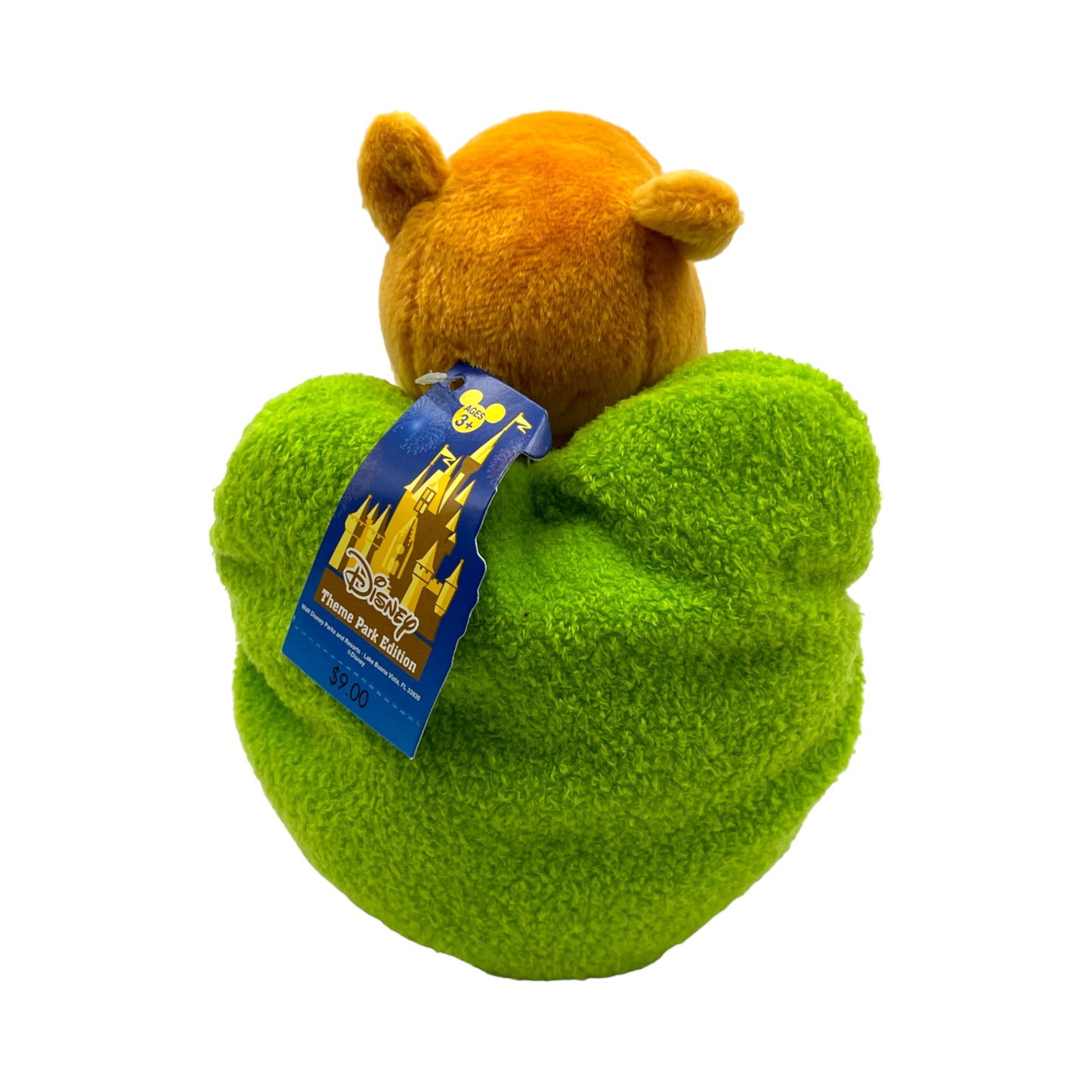 Theme Park Edition - 2003 Valentine's Pooh Bean Bag - Vintage - 8"