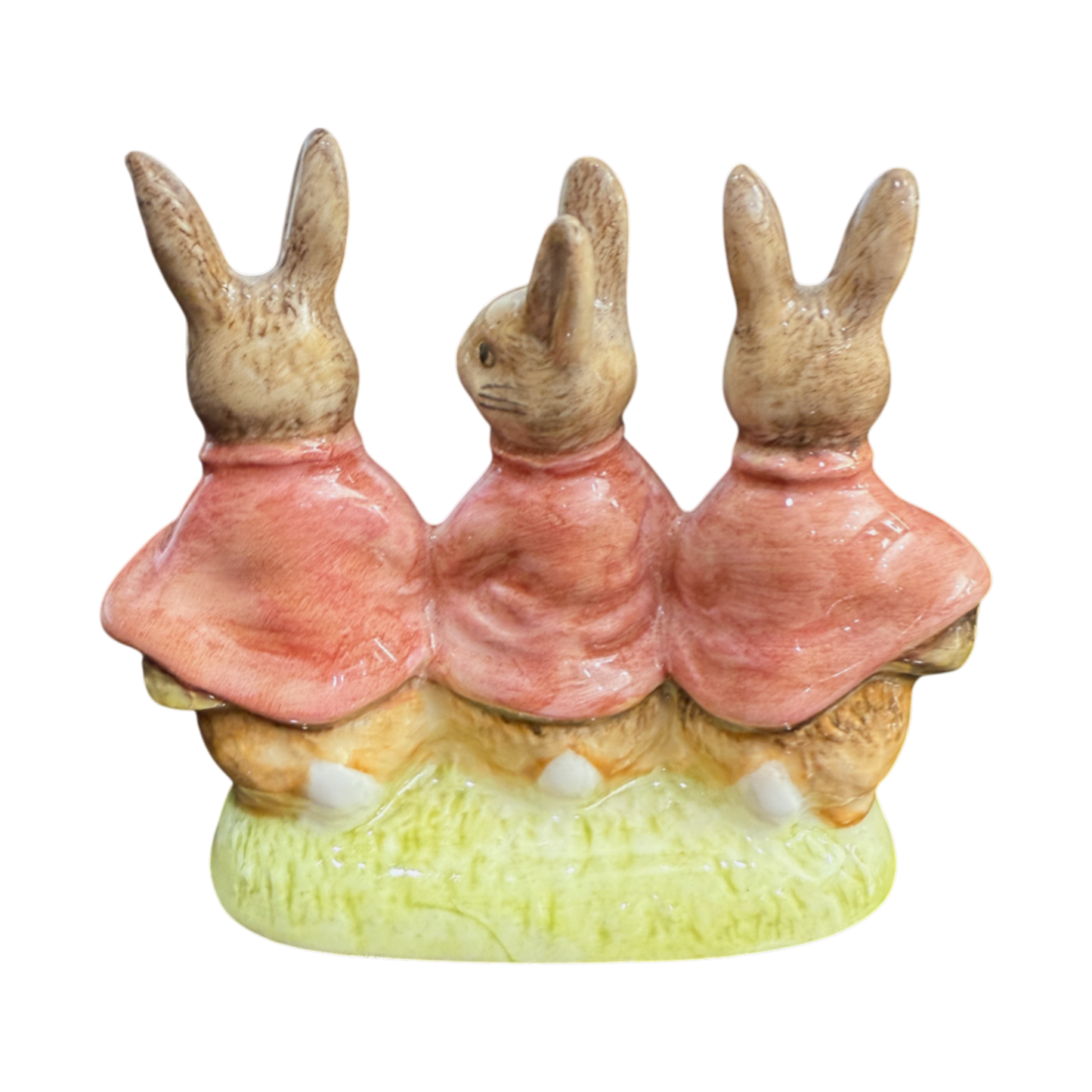 Royal Doulton Bunnykins - Flopsy, Mopsy, and Cottontail - 1989