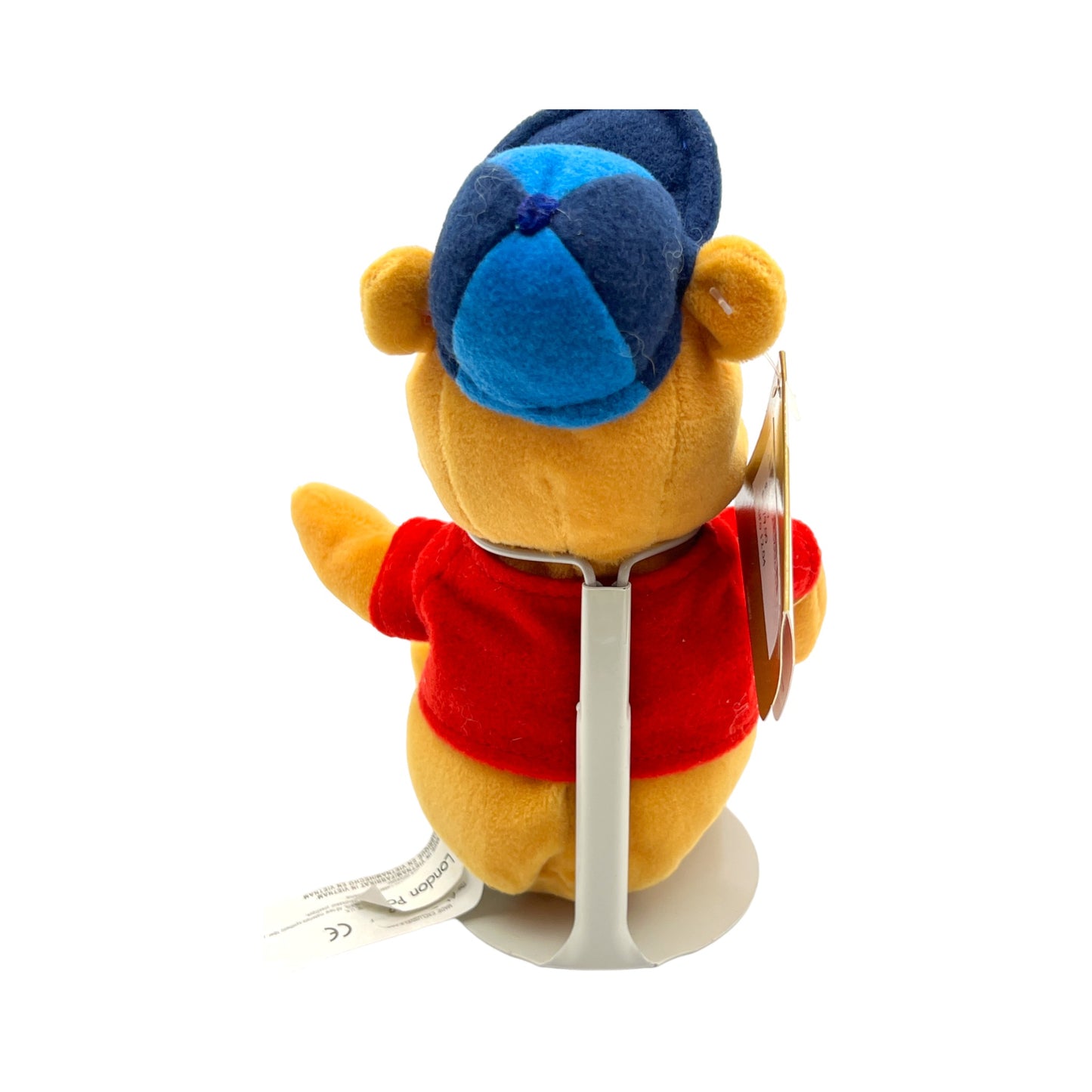 Disney Store - London Pooh Bean Bag Plush - Vintage - 8"