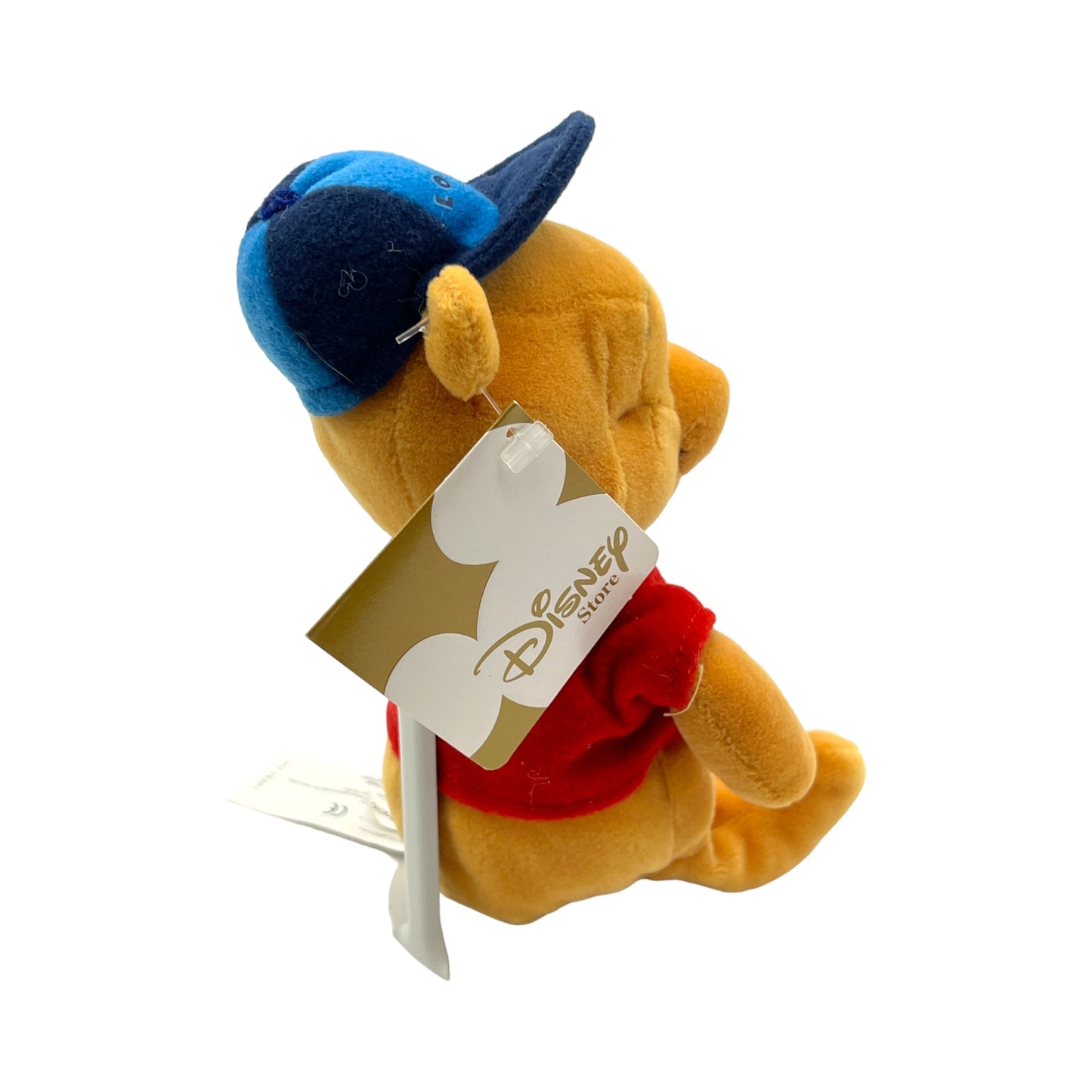 Disney Store - London Pooh Bean Bag Plush - Vintage - 8"