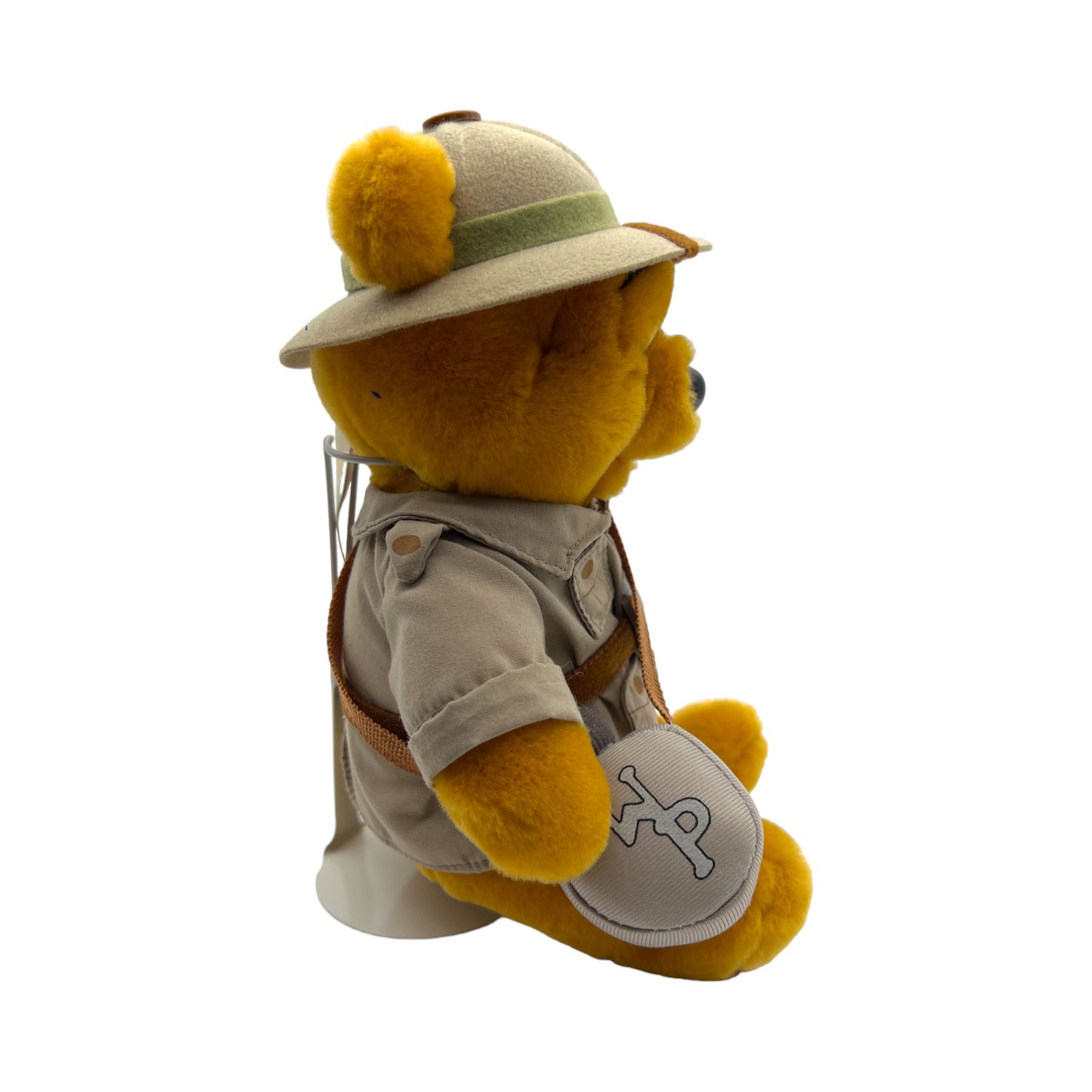 Disney's Animal Kingdom Park Edition - Safari Pooh Bean Bag Plush - Vintage - 9"