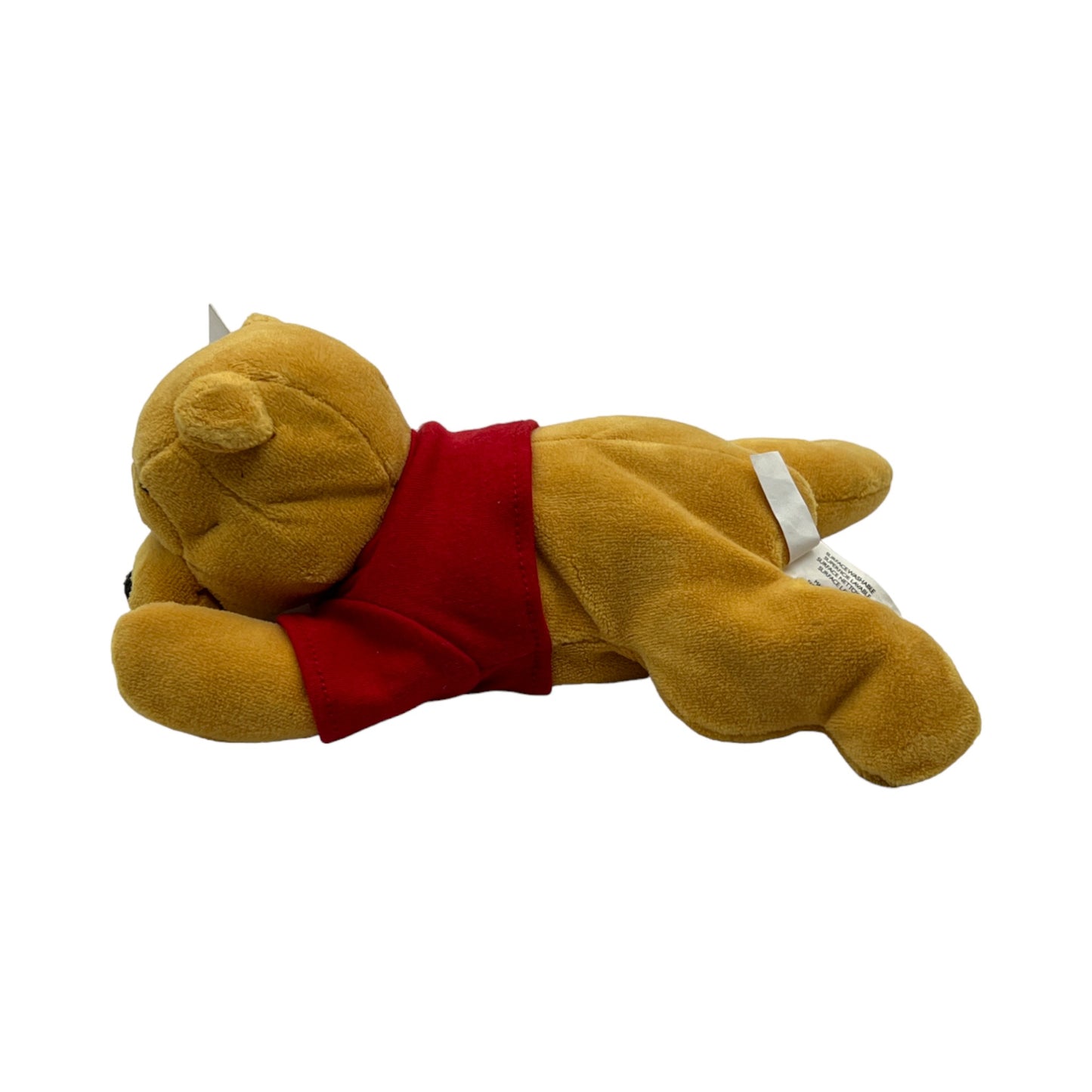 Disney Store - Flatemate Pooh Mini Bean Bag - Vintage - 8"