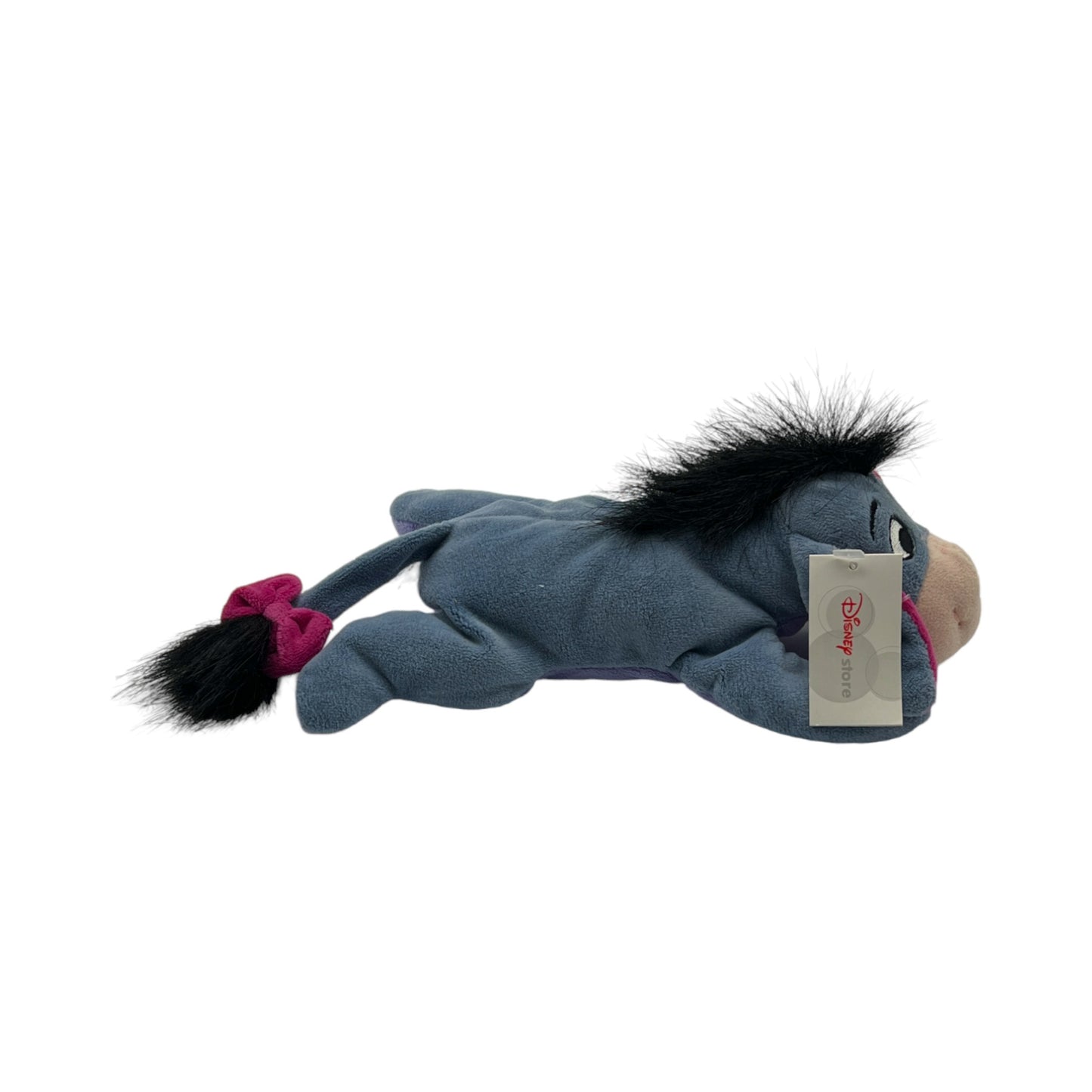 Disney Store - Flatmate Eeyore Mini Bean Bag Plush - Vintage - 9"