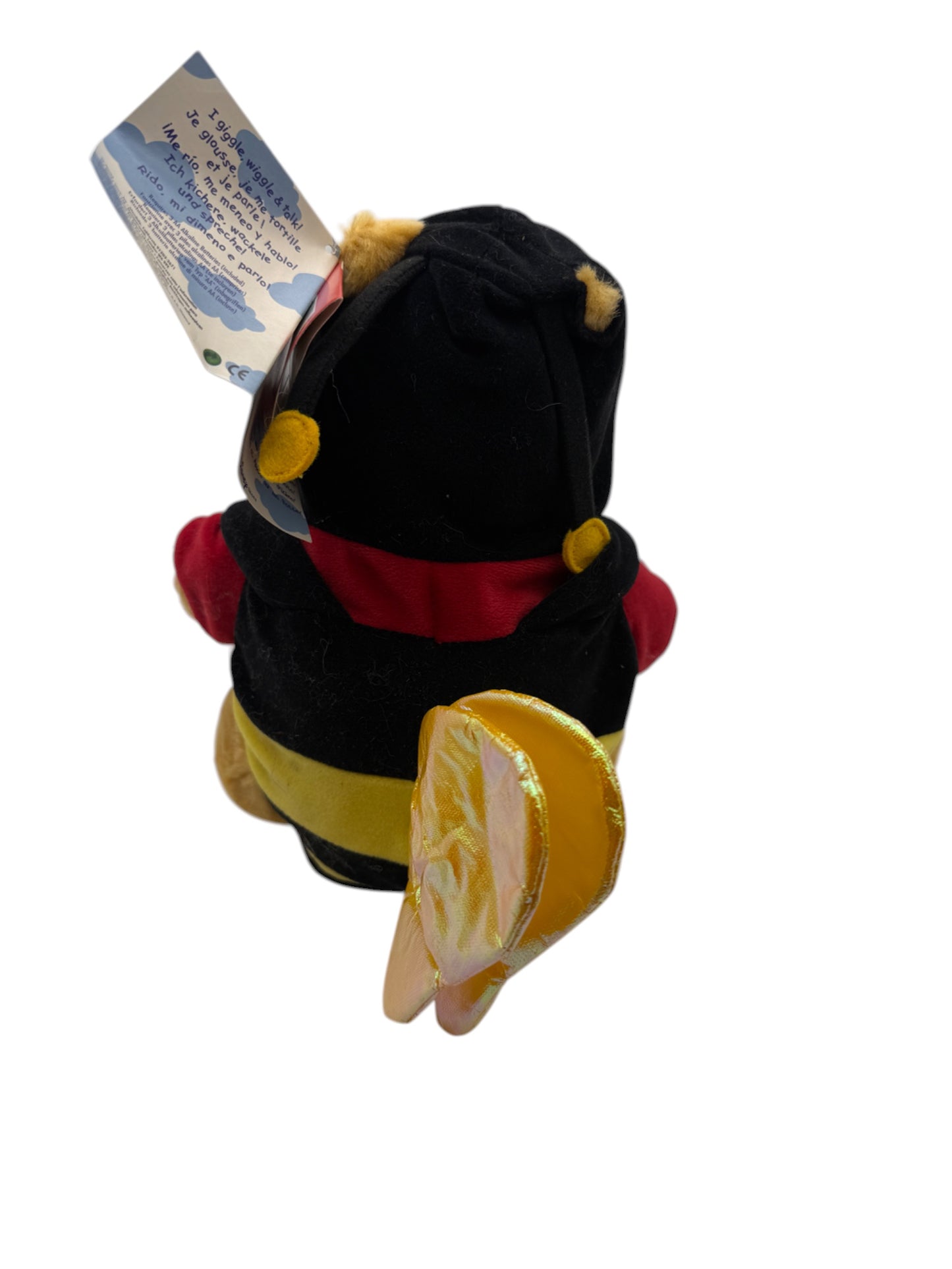 Disney Store - Musical Winnie the Pooh Plush Butterfly Easter Interactive - 12"