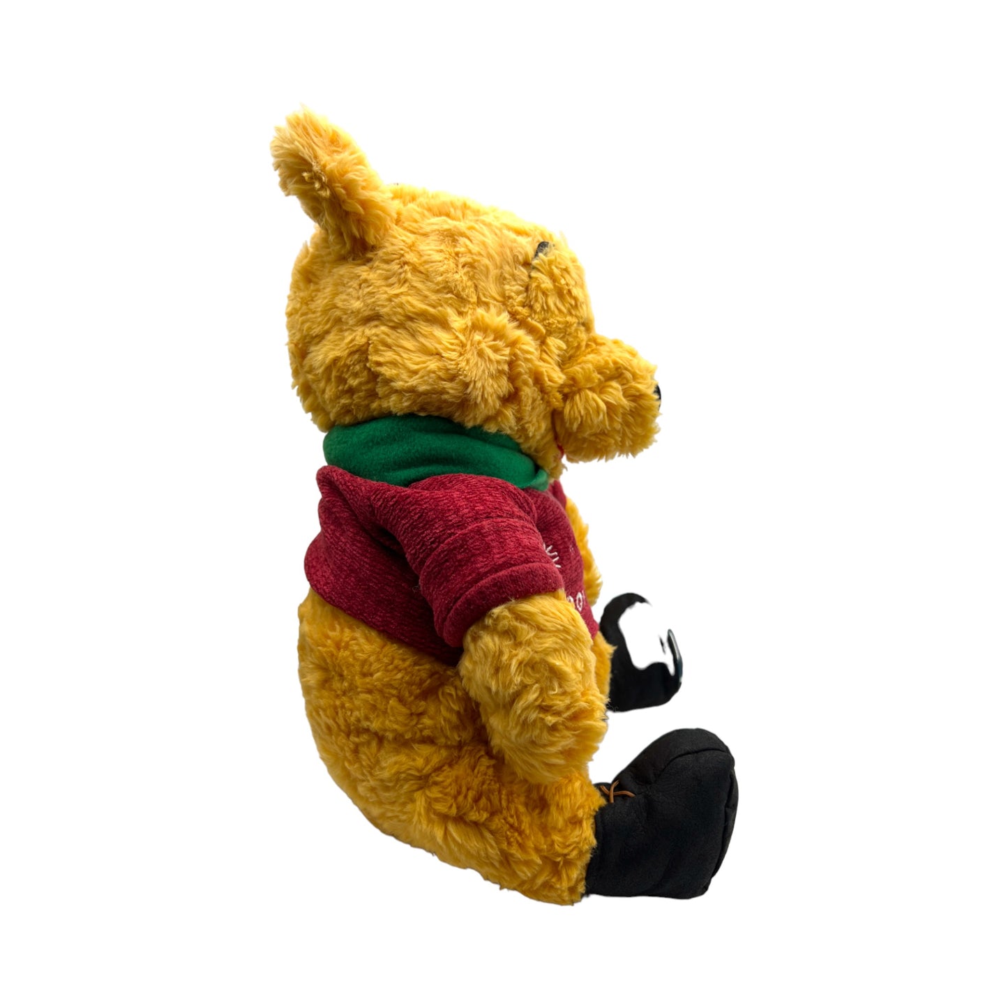 Disney Store - 2000 Christmas Skating Pooh - Vintage - 14"