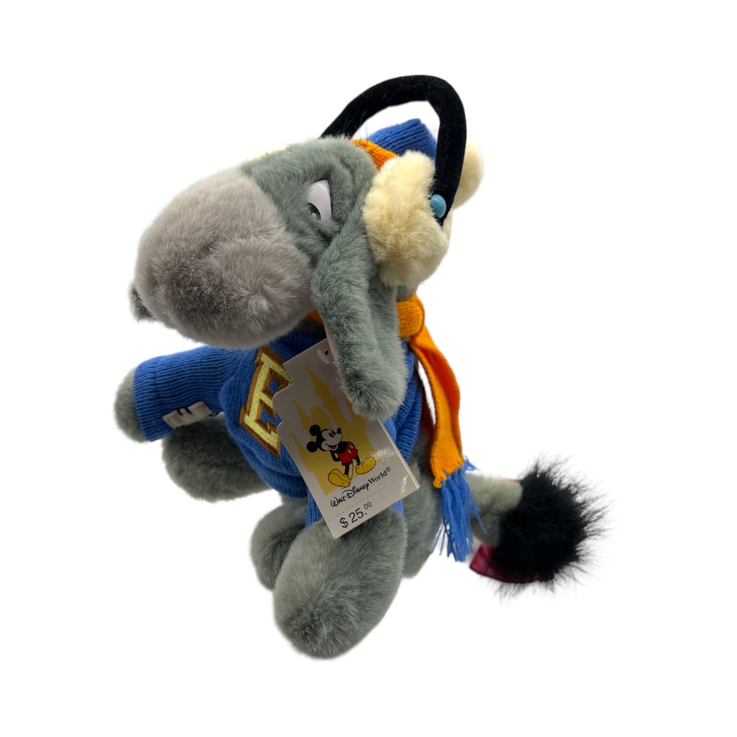 Disney Store - Holiday Eeyore - Vintage - 12"