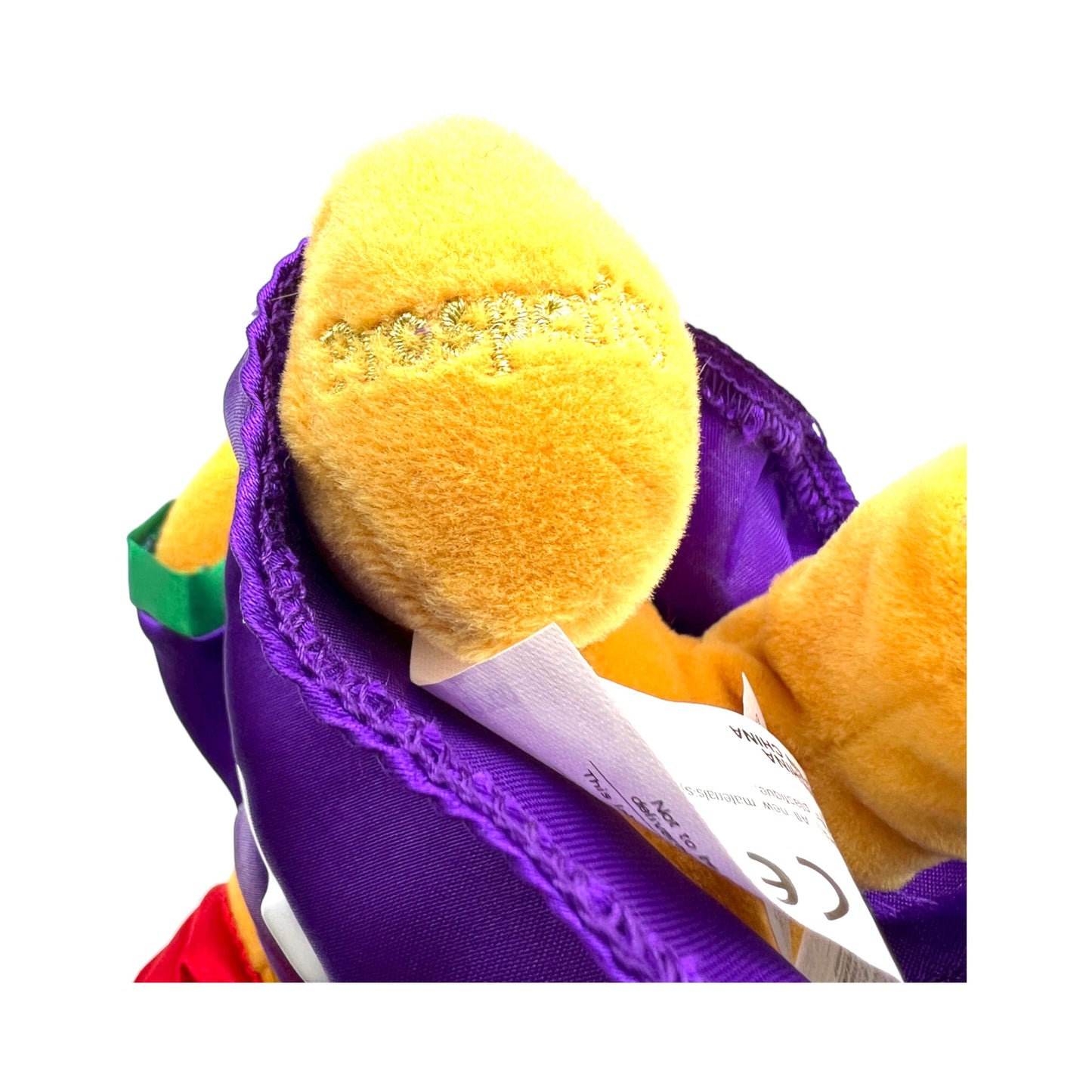 Disney Store - Prosperity Pooh Mini Bean Bag - With Tag - 8"