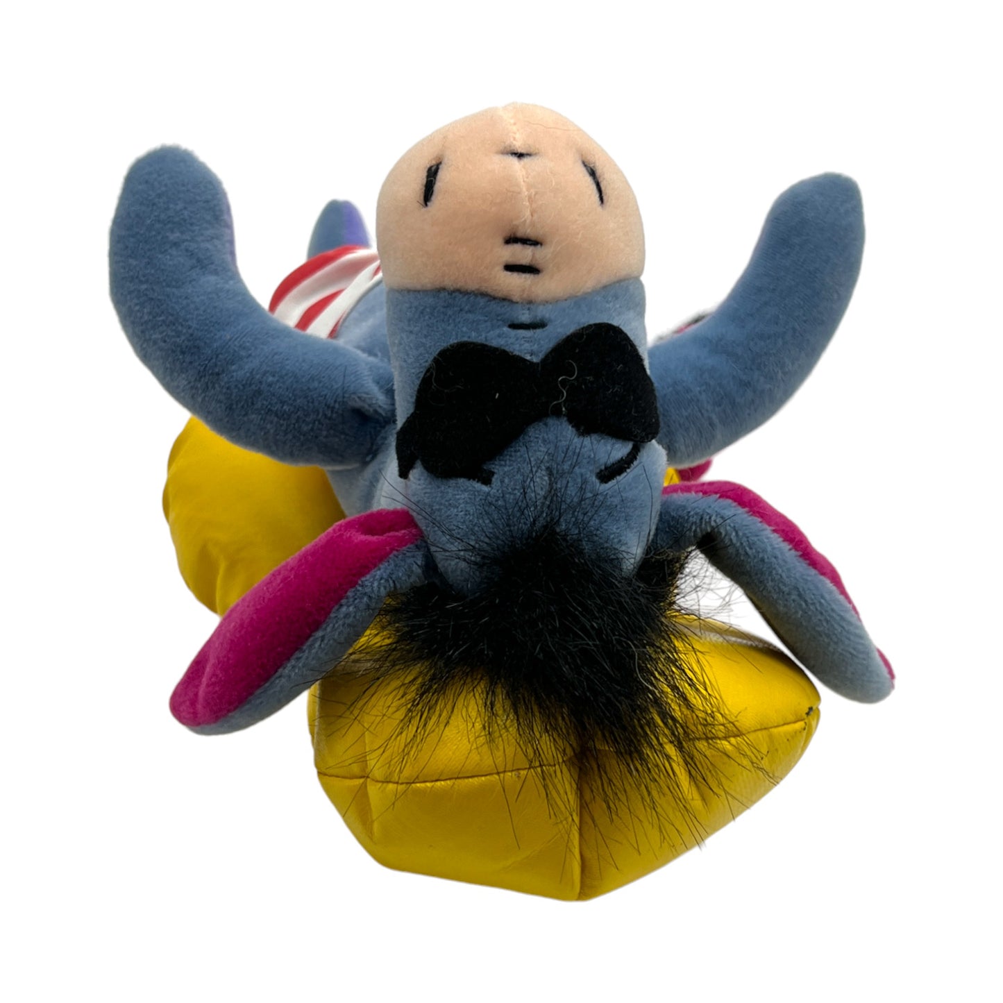 Disney Store - Beach Party Eeyore - Mini Bean Bag - Vintage - 8"