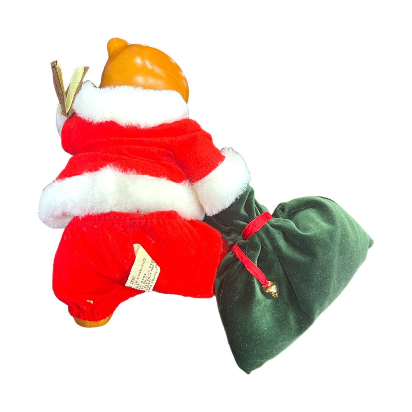 Raikes Applause Bear - Kris Kringle With Music Box - #9 of 500 - Hand Signed By Raike - 10"
