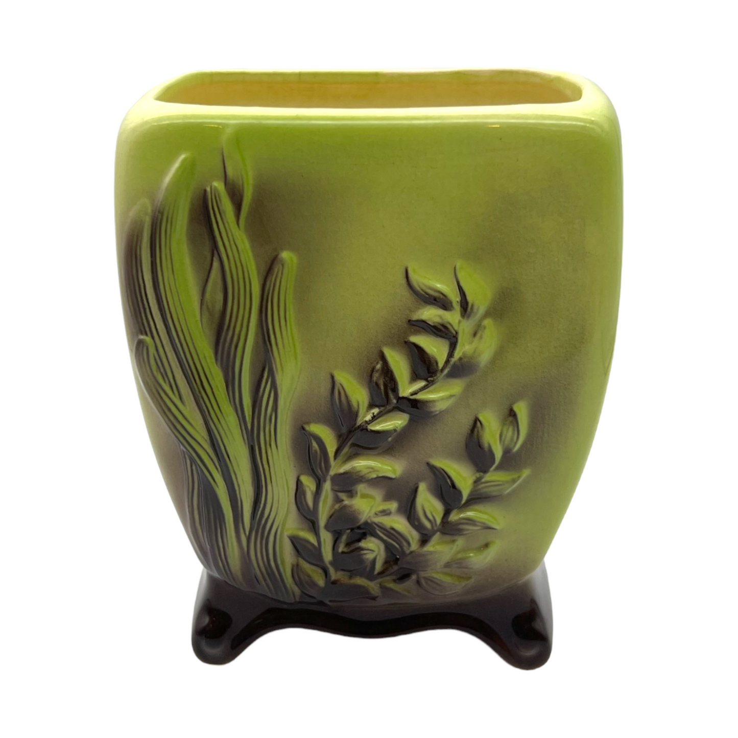 Royal Copley - Marine Leaf Planter - 6"
