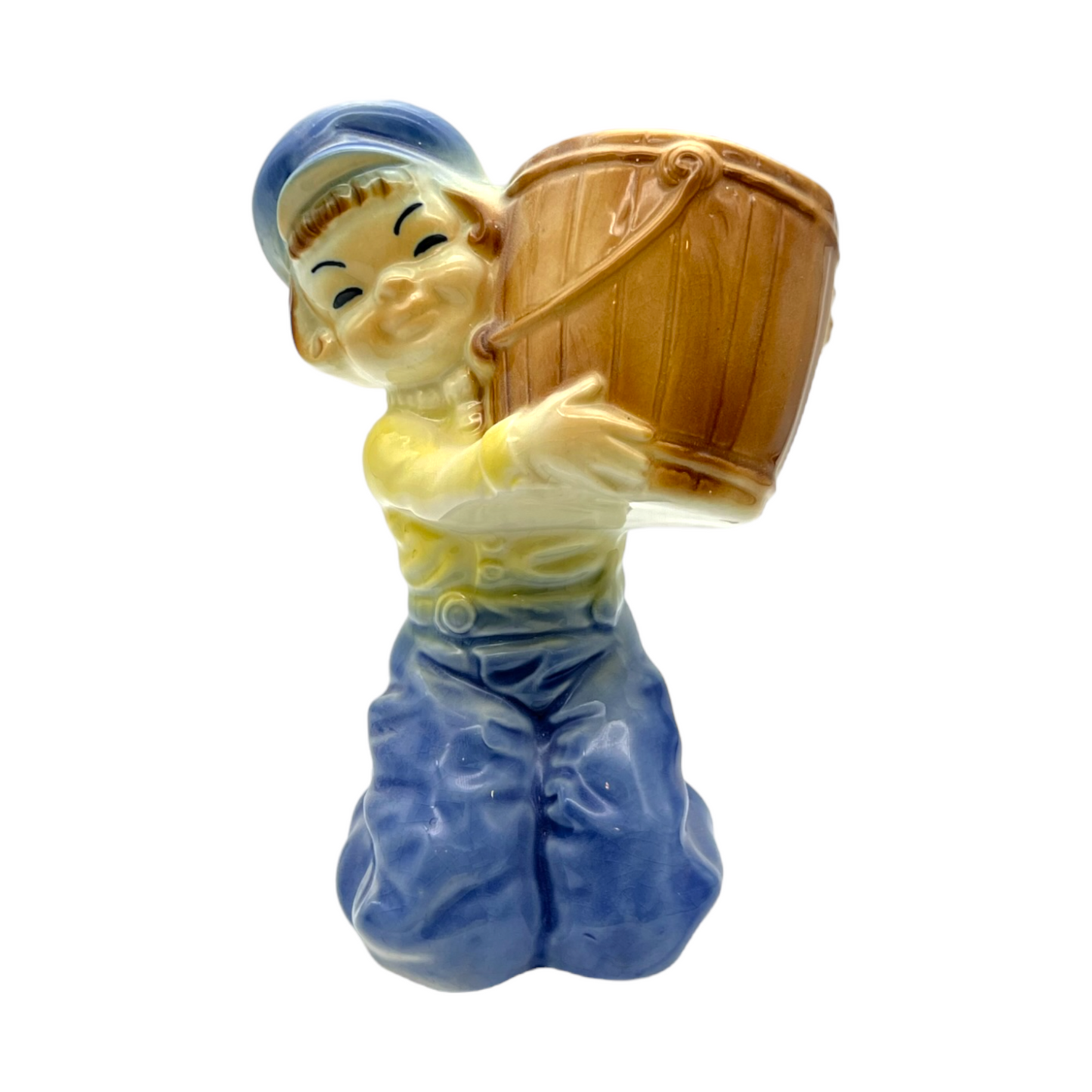 Royal Copley - Dutch Bot Or Girl Planter - Vintage - 6"