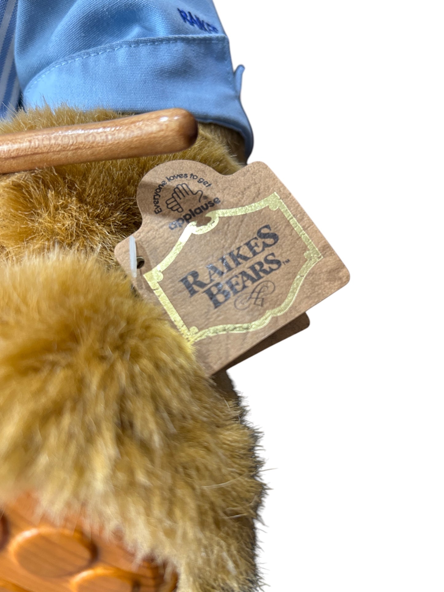 Raikes Bears - Wood Faced - Robert - Limited To 5000 - Jointed - 18"
