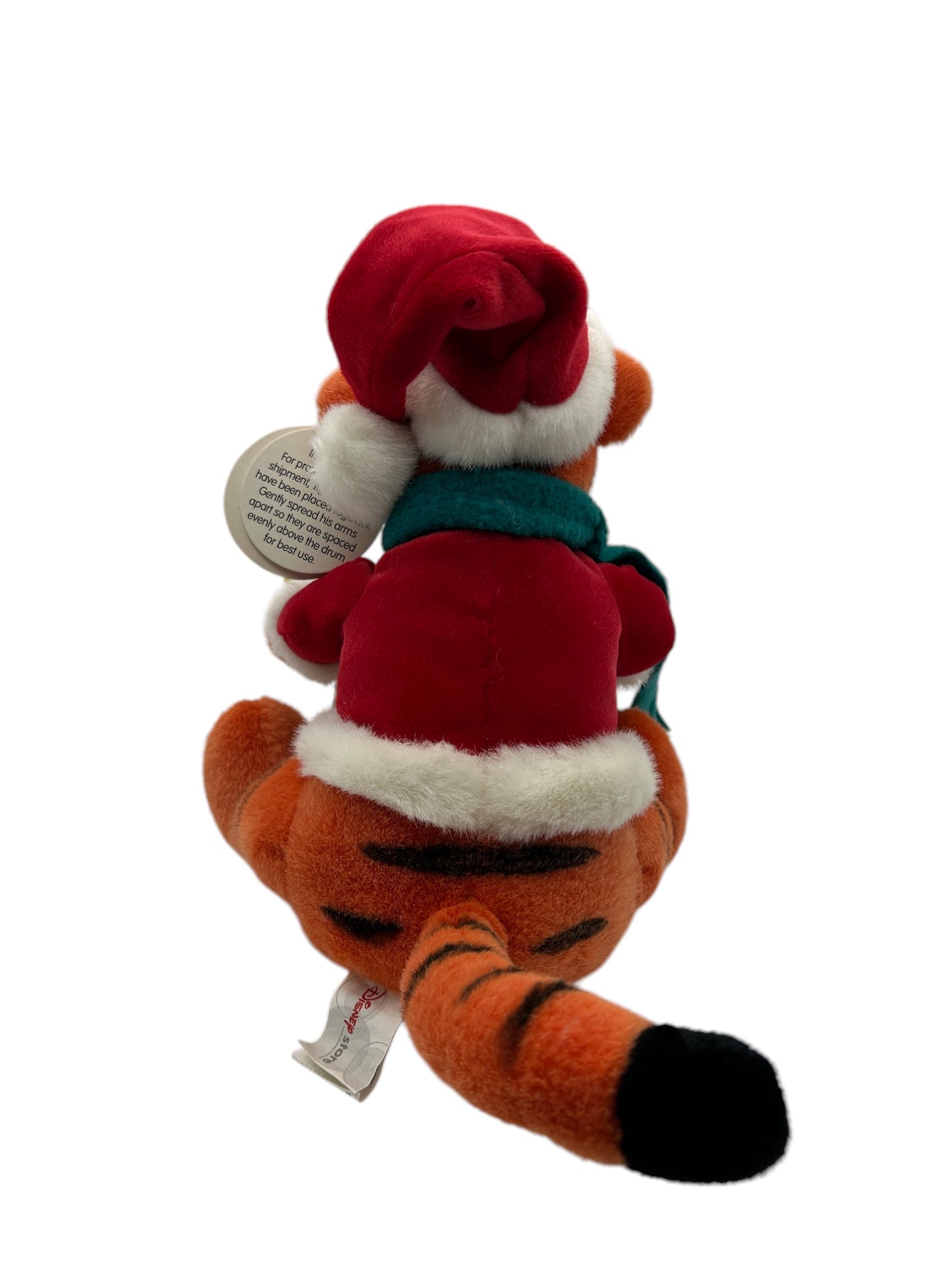 Disney Store - Musical Plush Figurine Drummer Tigger - 12"