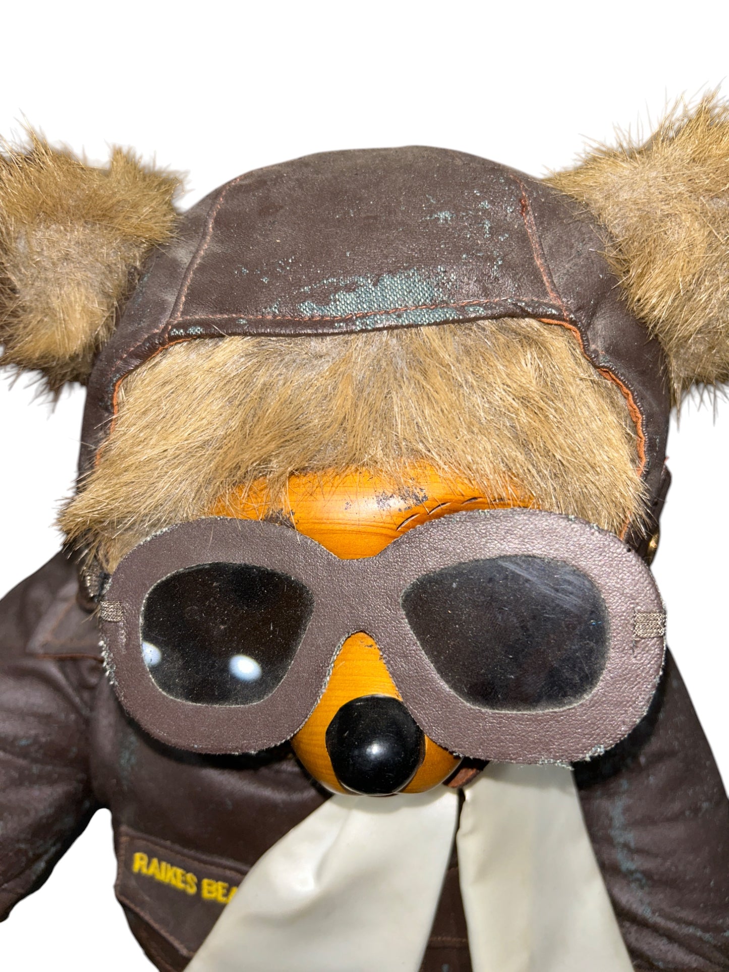 Raikes Bears - Wood Faced - Lindy Pilot - Limited To 15000 - Jointed - 21"