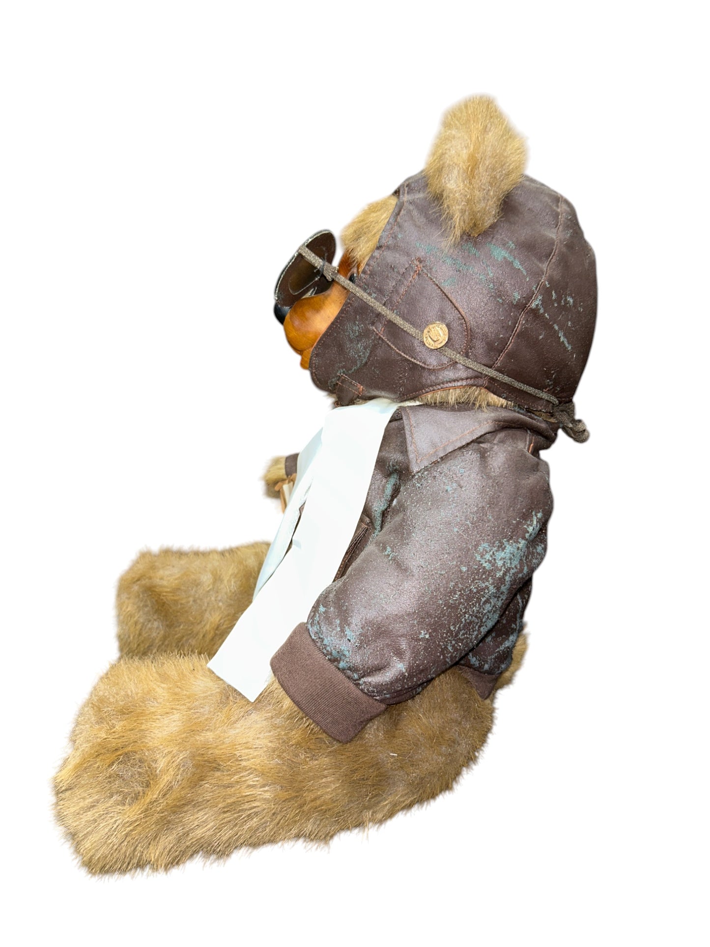 Raikes Bears - Wood Faced - Lindy Pilot - Limited To 15000 - Jointed - 21"