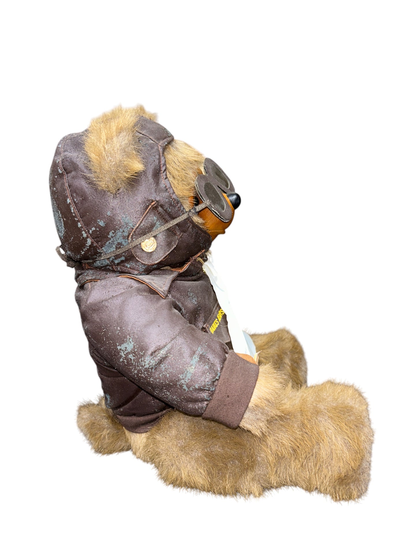 Raikes Bears - Wood Faced - Lindy Pilot - Limited To 15000 - Jointed - 21"