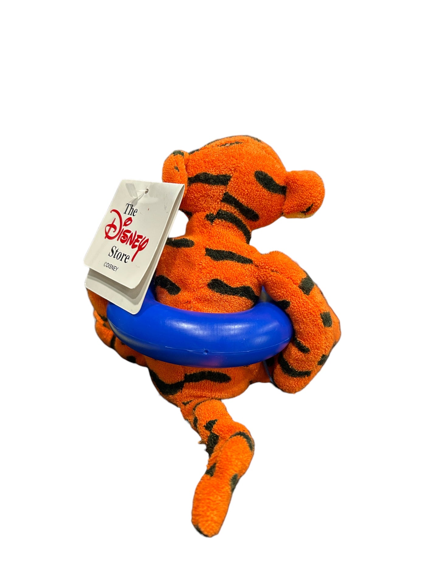Disney Store - Tigger Pool Water Bath Floater - Mini Bean Bag - Vintage - 8"